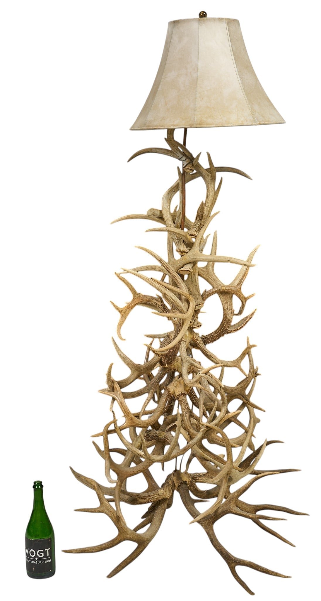 Rustic Antler Floor Lamp - 2