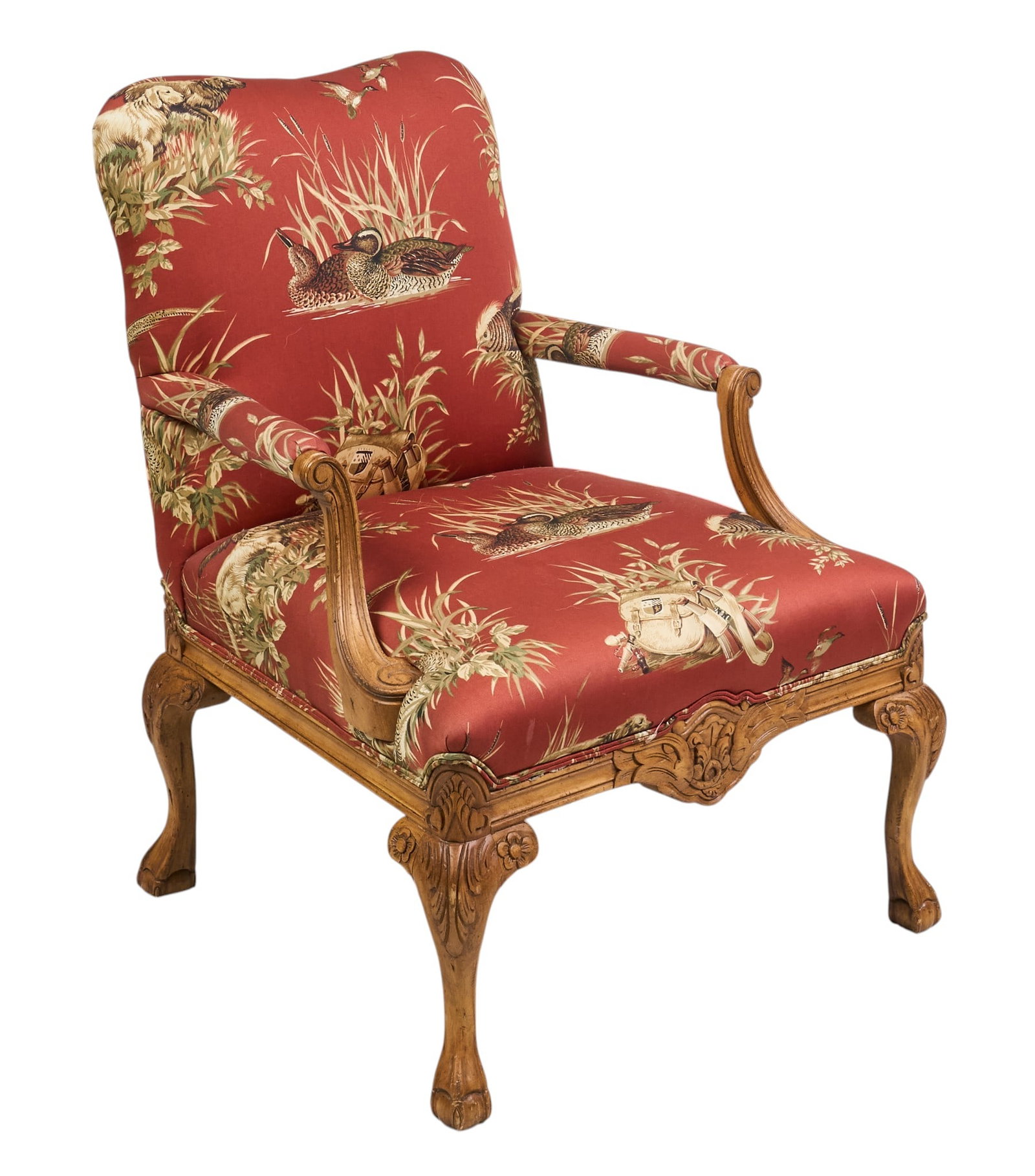 Carved Armchair (1 of 4)