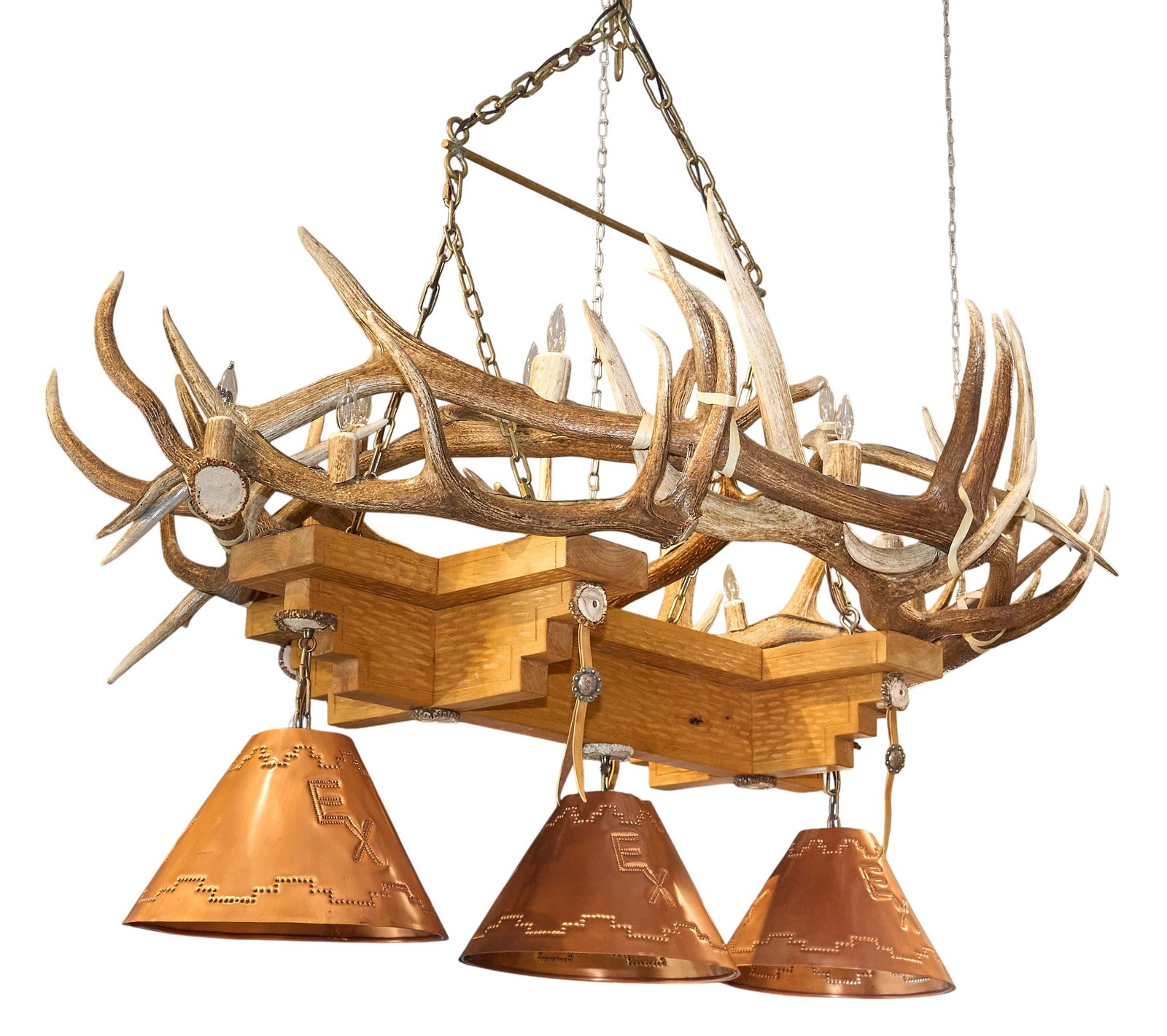 Custom-Made Western Style Lighting Fixture (1 of 3)