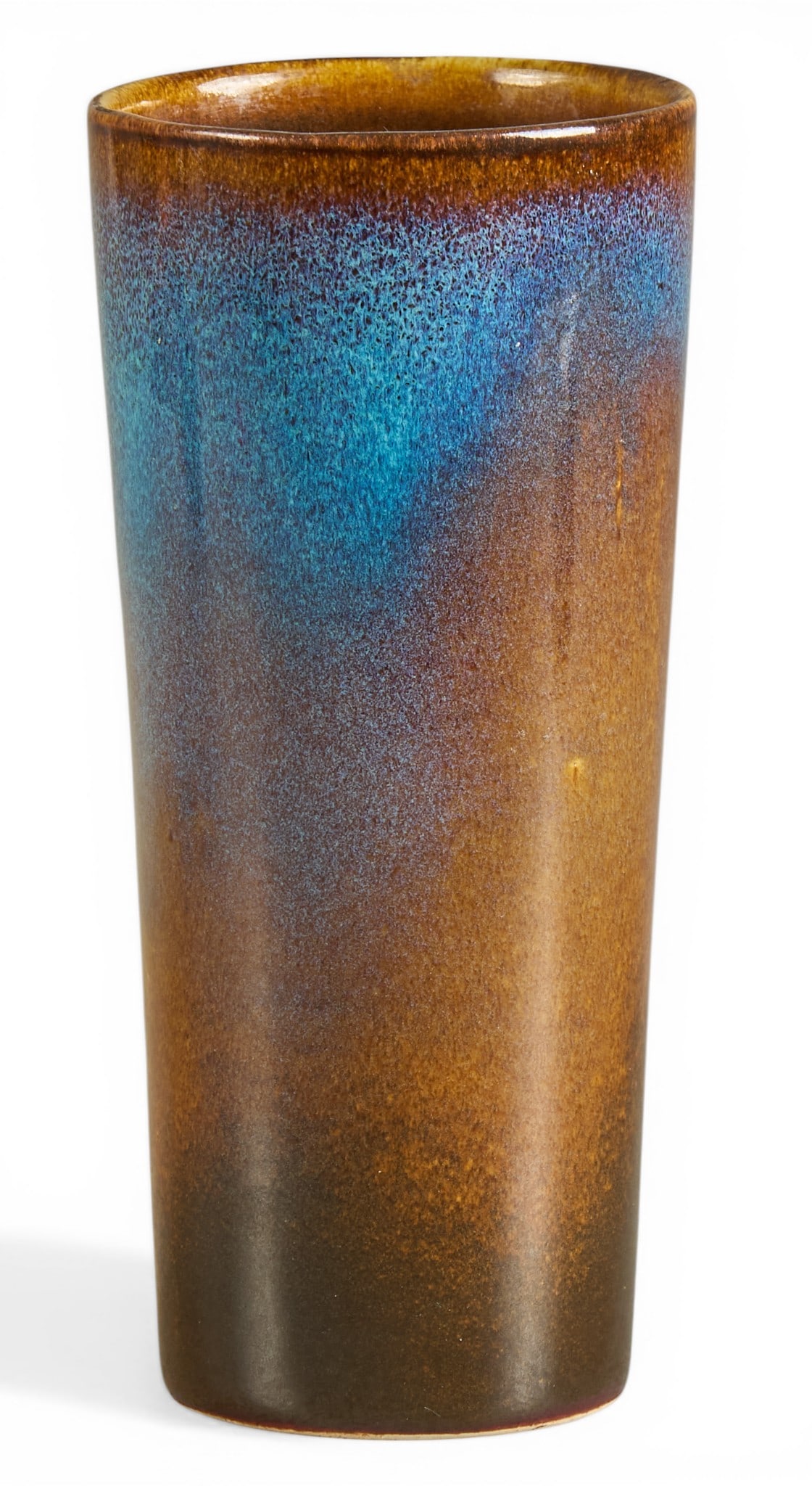Harding Black, Cup 1964: Harding Black (San Antonio, Texas, 1912-2004), glazed and fired ceramic cup, incised signature and date on the underside, 1964 height 7.5 in. x diameter 3.5 in. Provenance: Property from a 