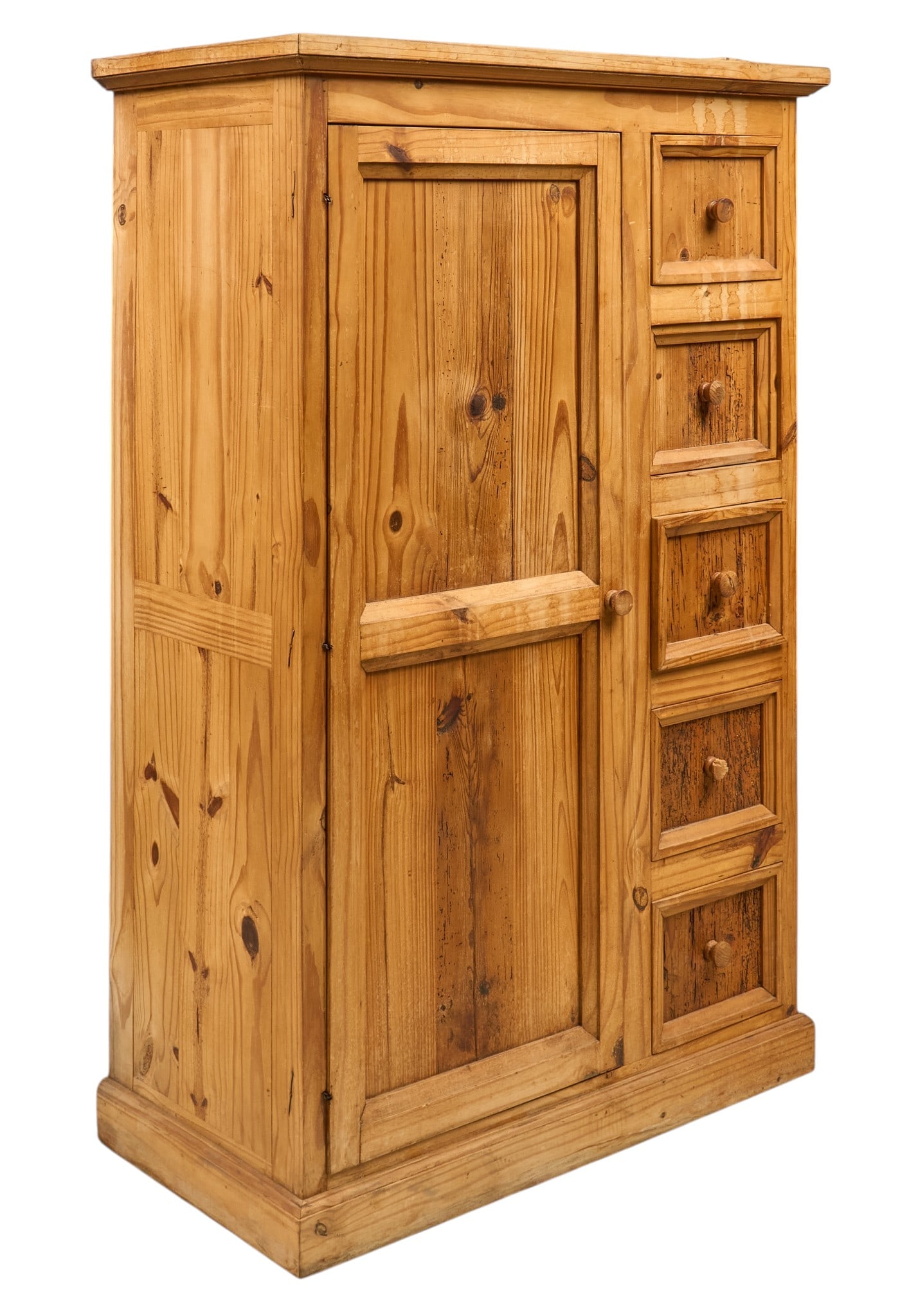 Rustic Pine Wardrobe (1 of 4)