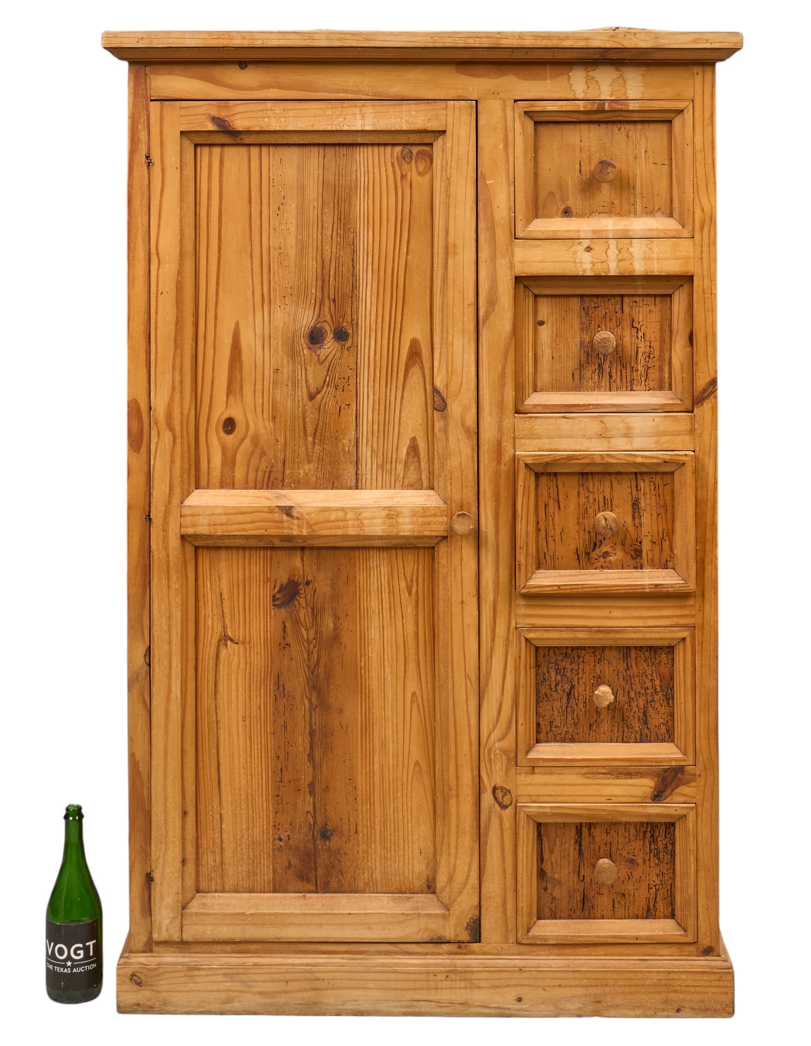 Rustic Pine Wardrobe - 2