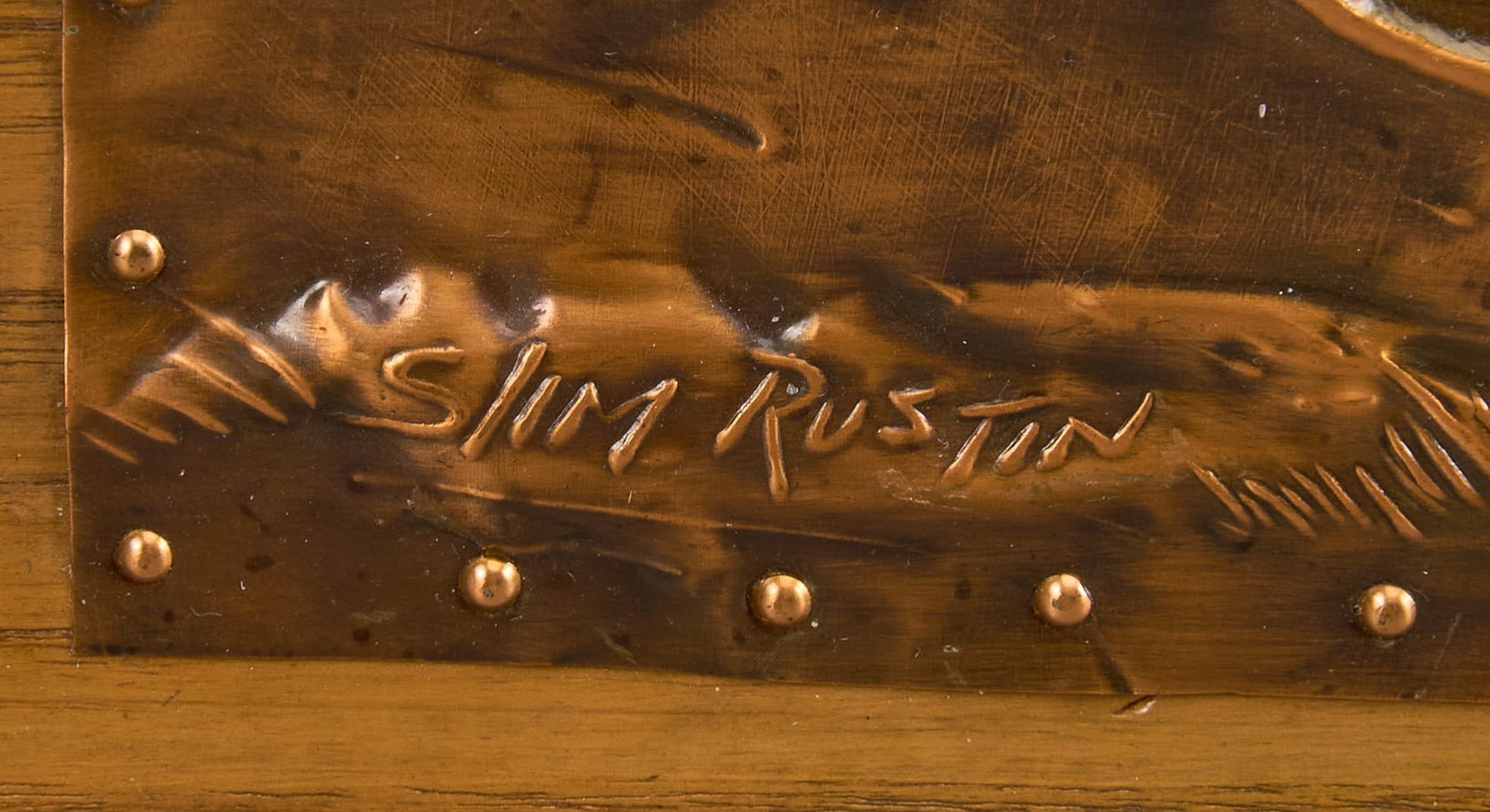 Slim Rustin, Hammered Copper Roadrunner - 3