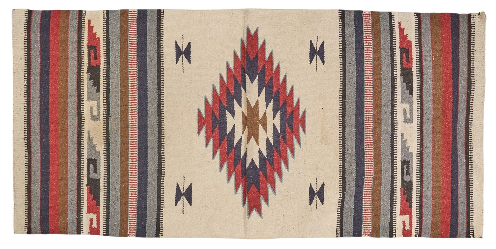 Vintage Hand-Woven Southwestern Rug (1 of 3)