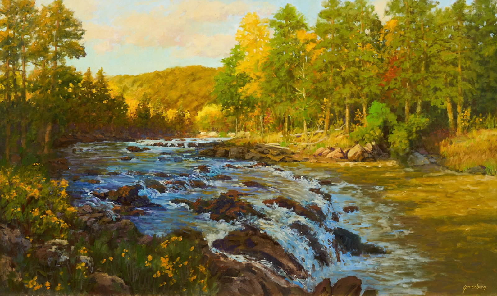 Jerry Greenberg, Arkansas River (1 of 4)