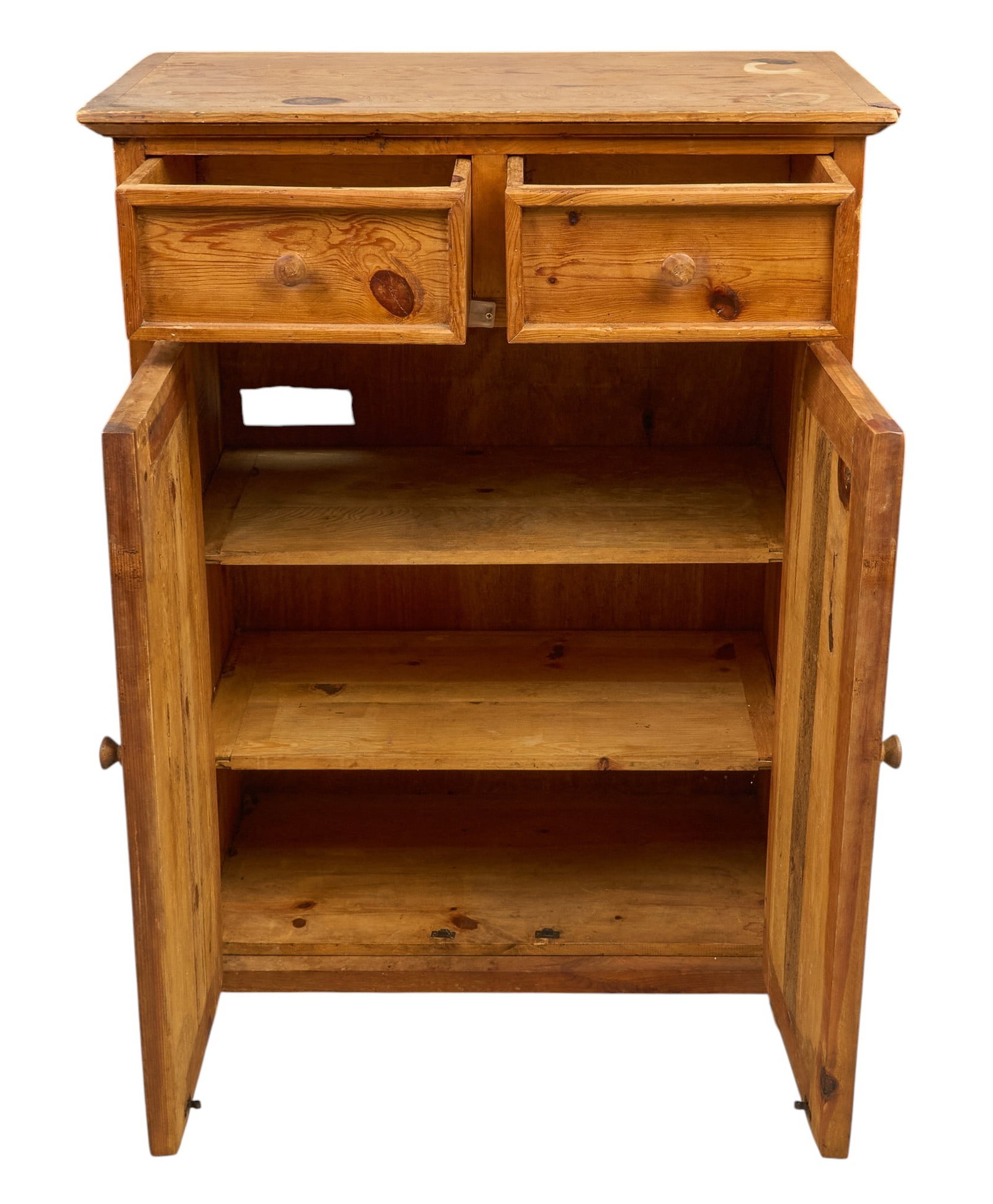 Rustic Pine Cabinet - 3