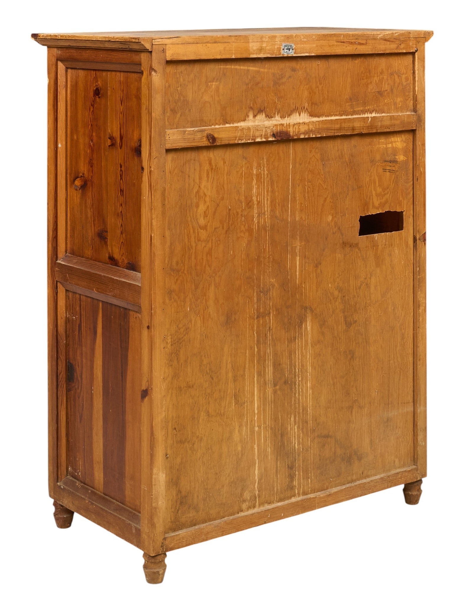 Rustic Pine Cabinet - 4