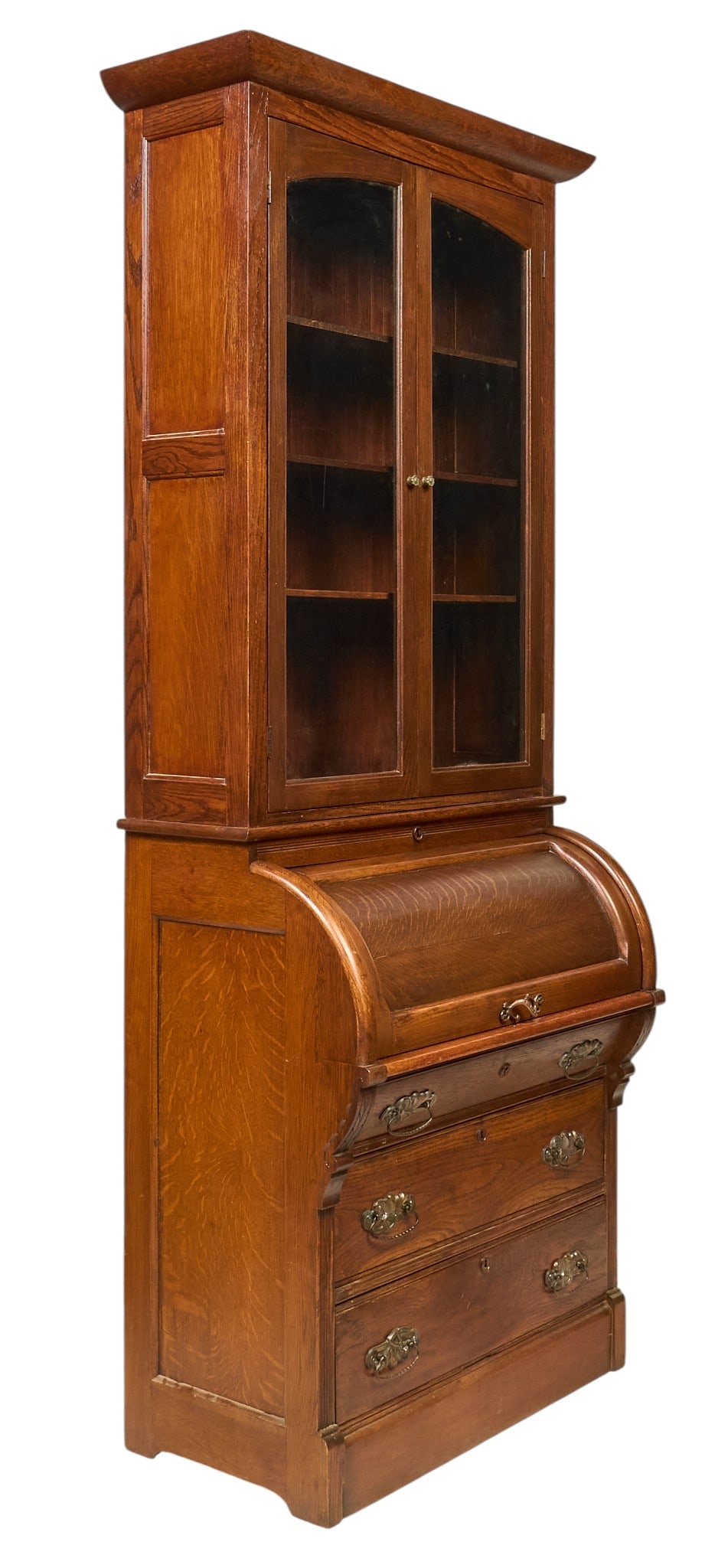 Roll Top Desk Cabinet (1 of 4)