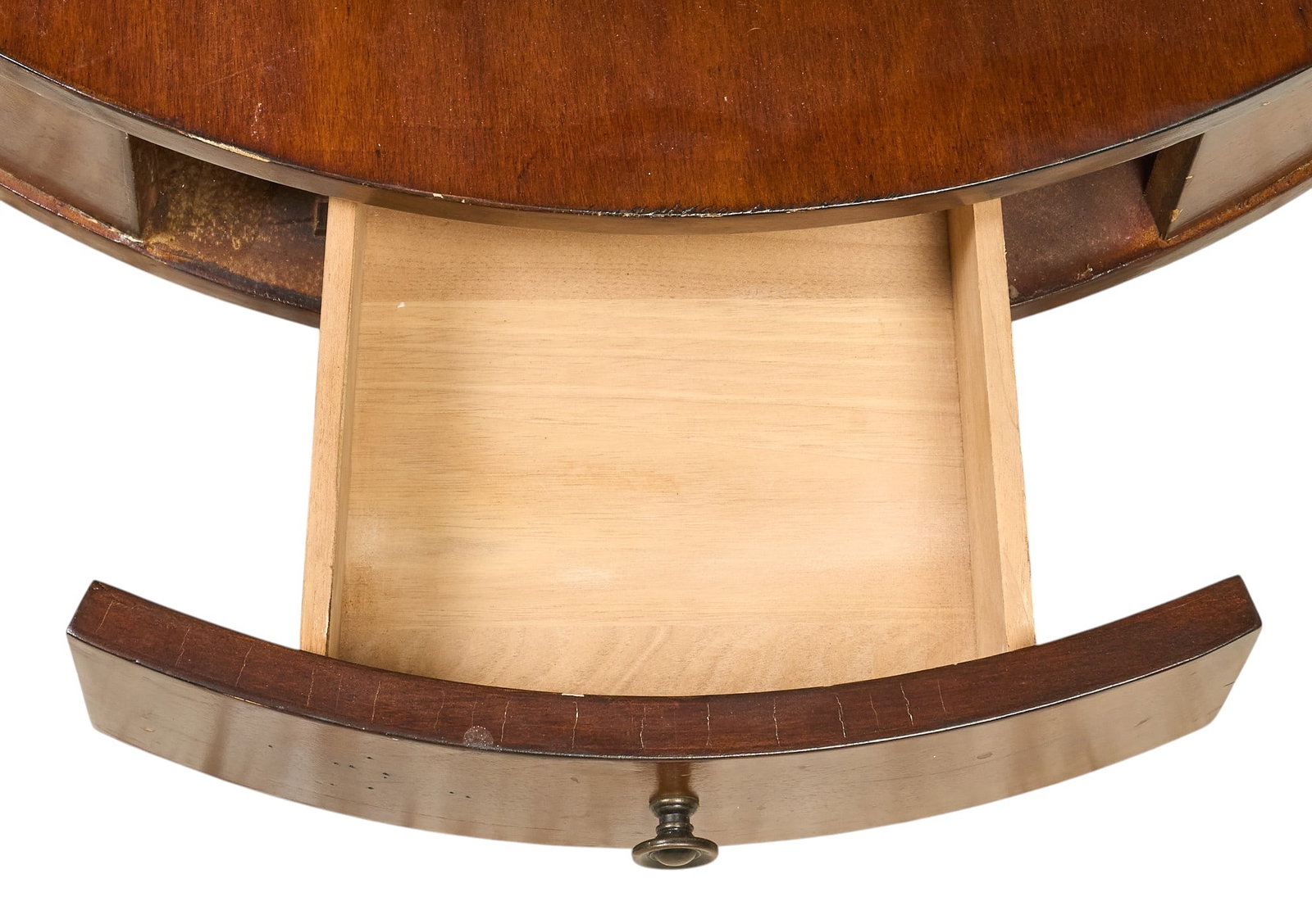 Tufted Leather Ottoman - 3