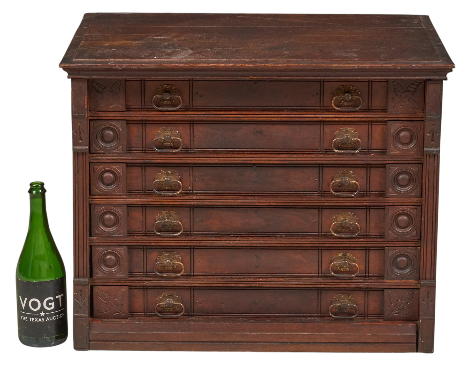 Antique Spool Cabinet - 2