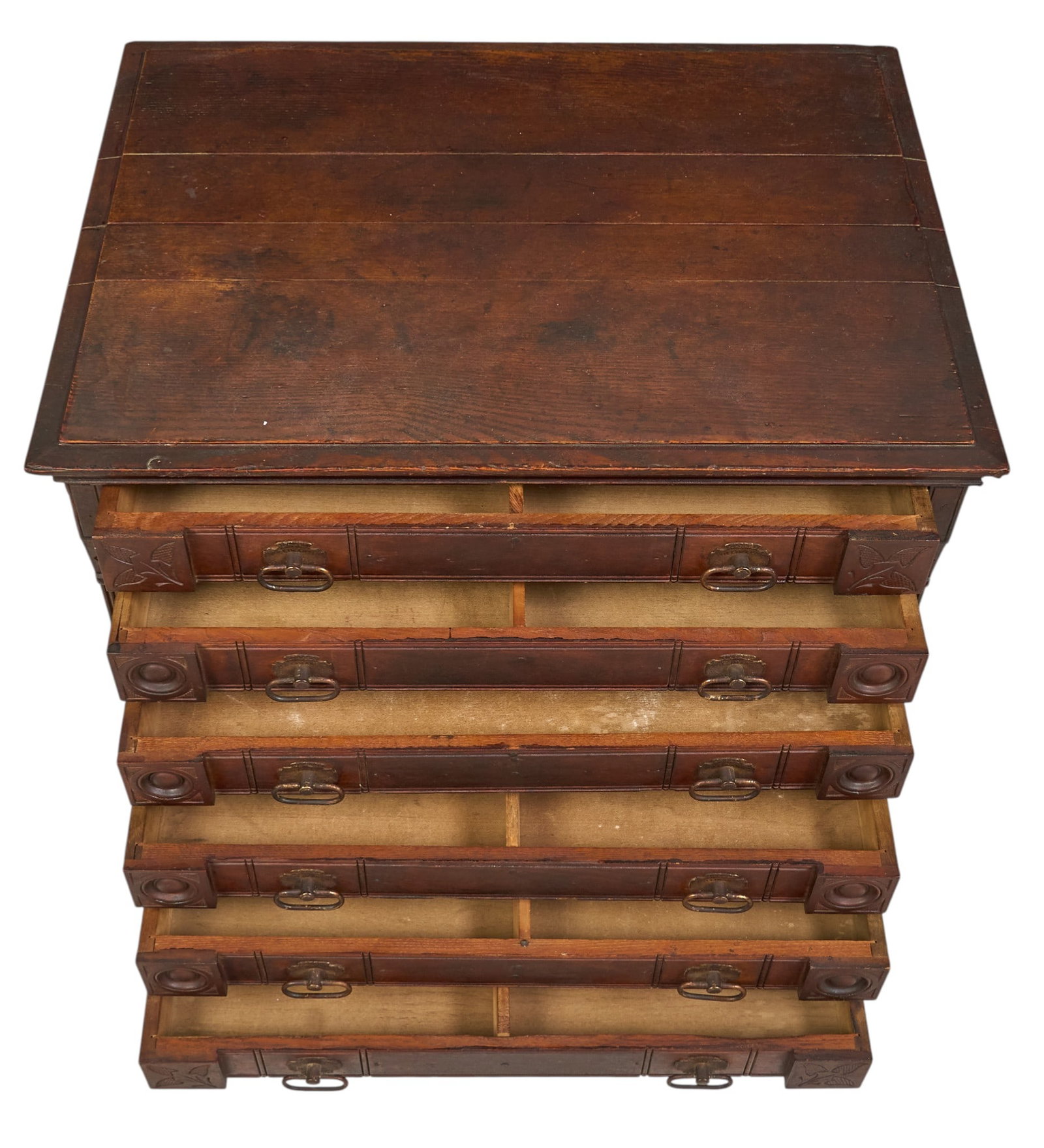 Antique Spool Cabinet - 3