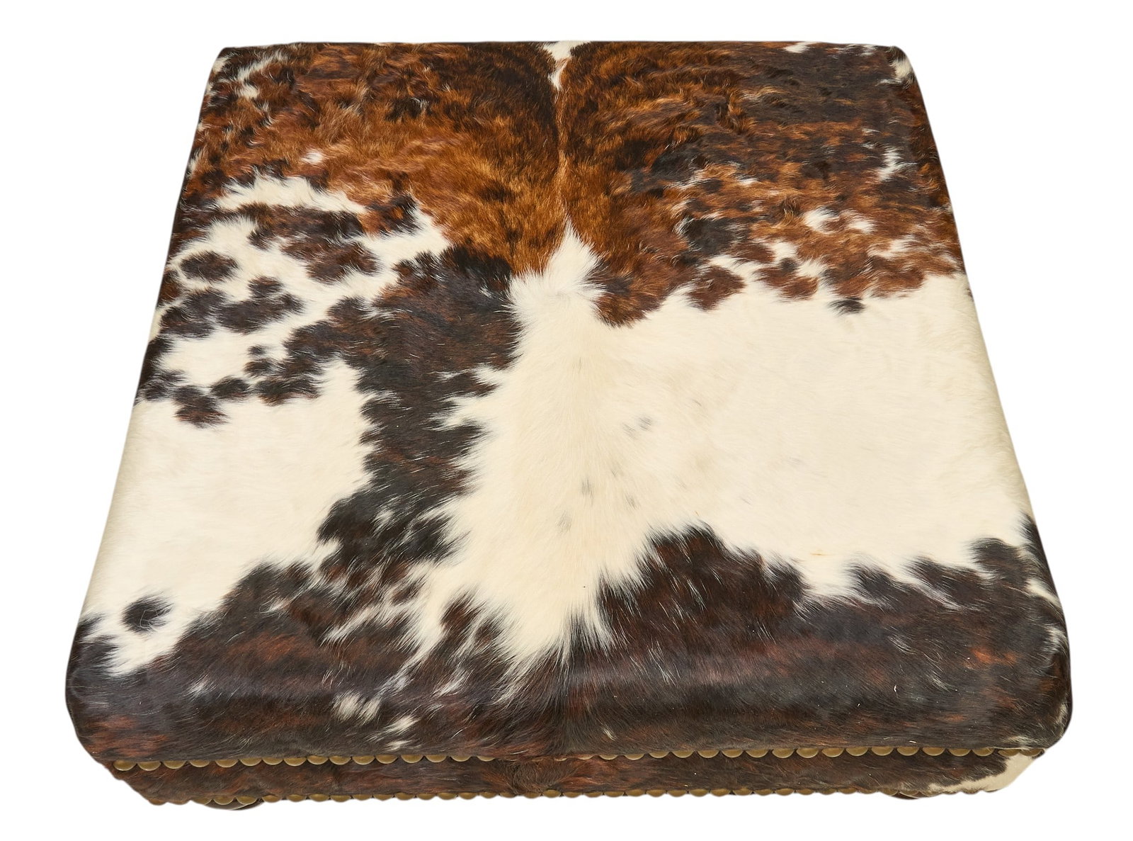 Cowhide Ottoman - 3