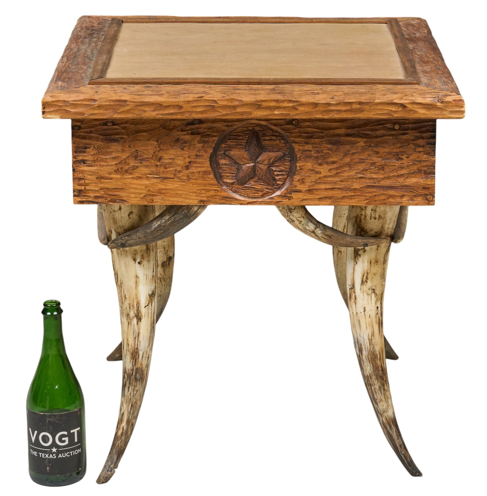 Ranch Style Steerhorn Table - 2