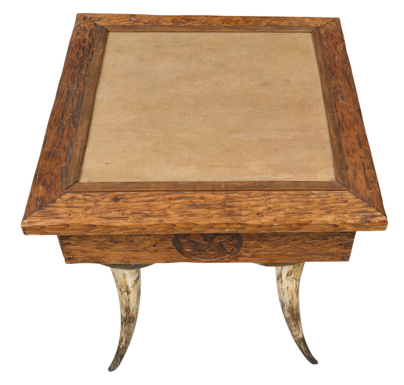 Ranch Style Steerhorn Table - 4