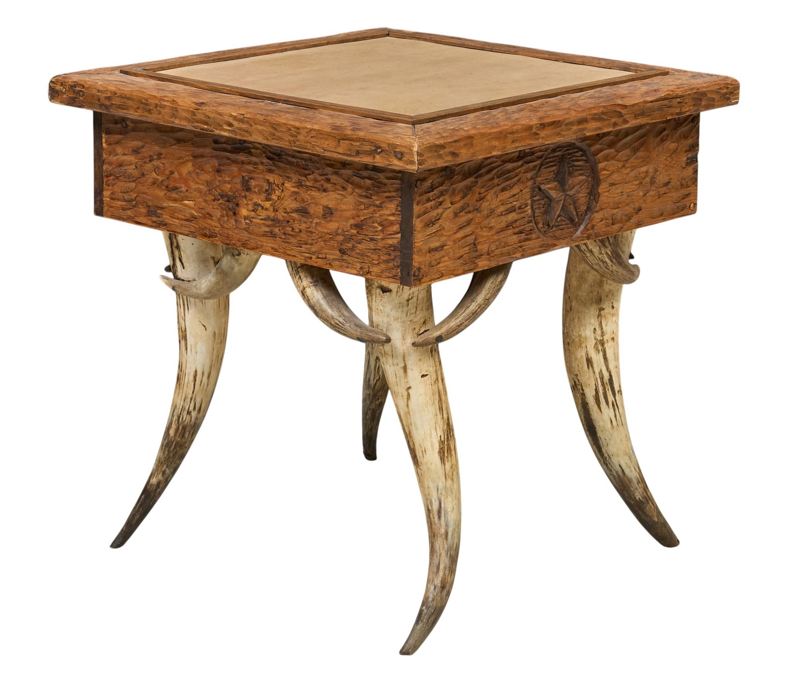 Ranch Style Steerhorn Table - 5