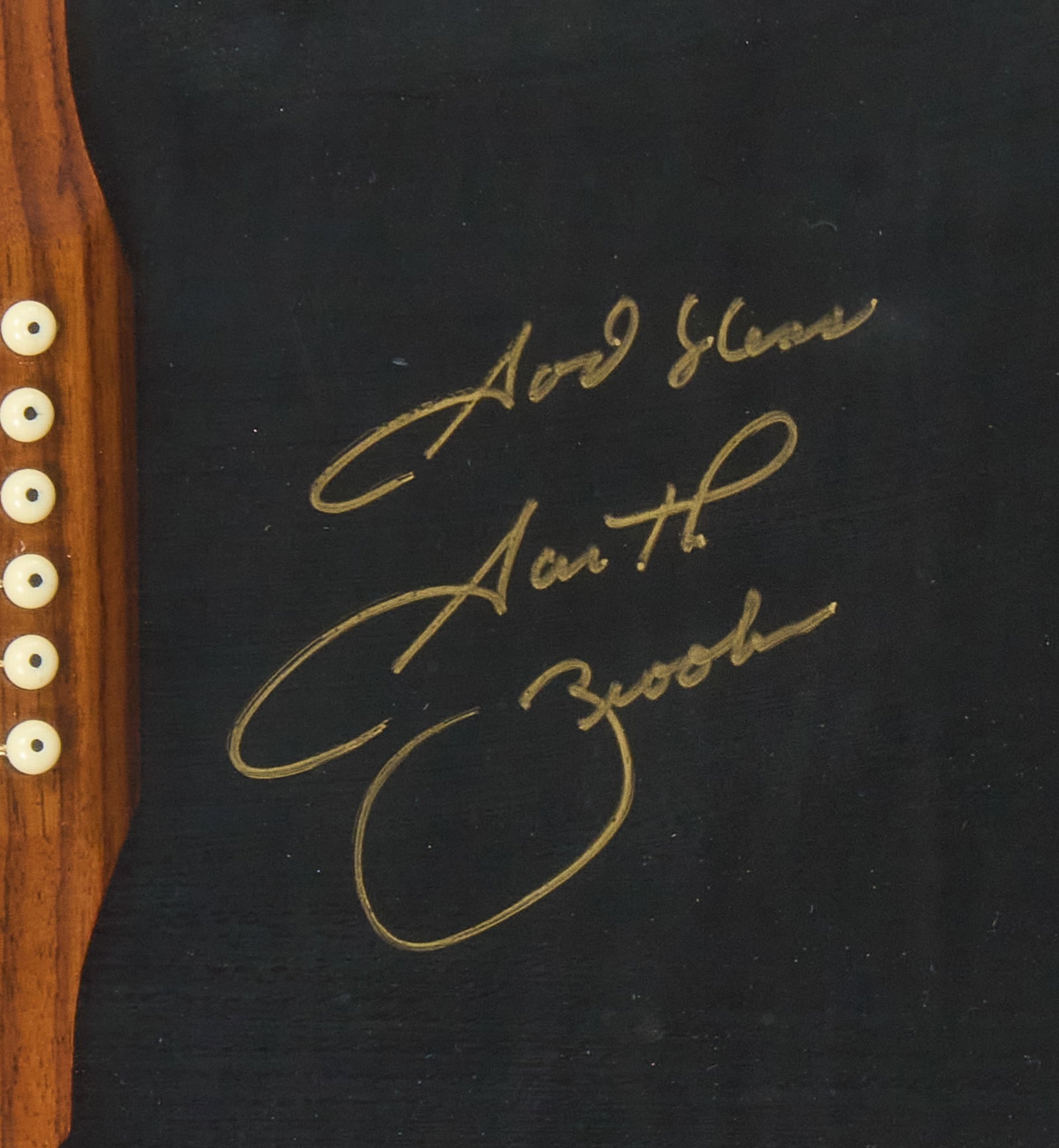 Garth Brooks Signed Guitar - 3