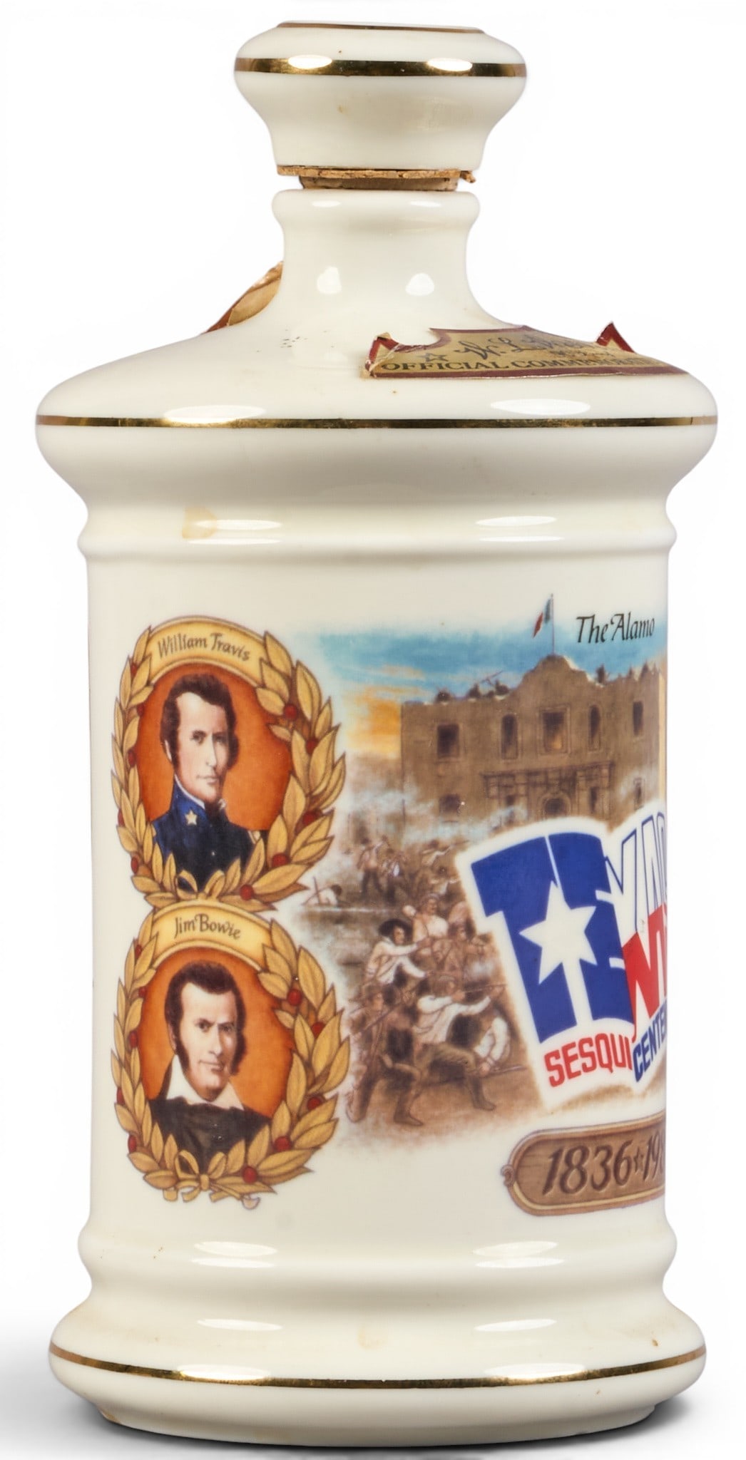 W.L. Weller Texas Sesquicentennial Commemorative Decanter (1 of 5)