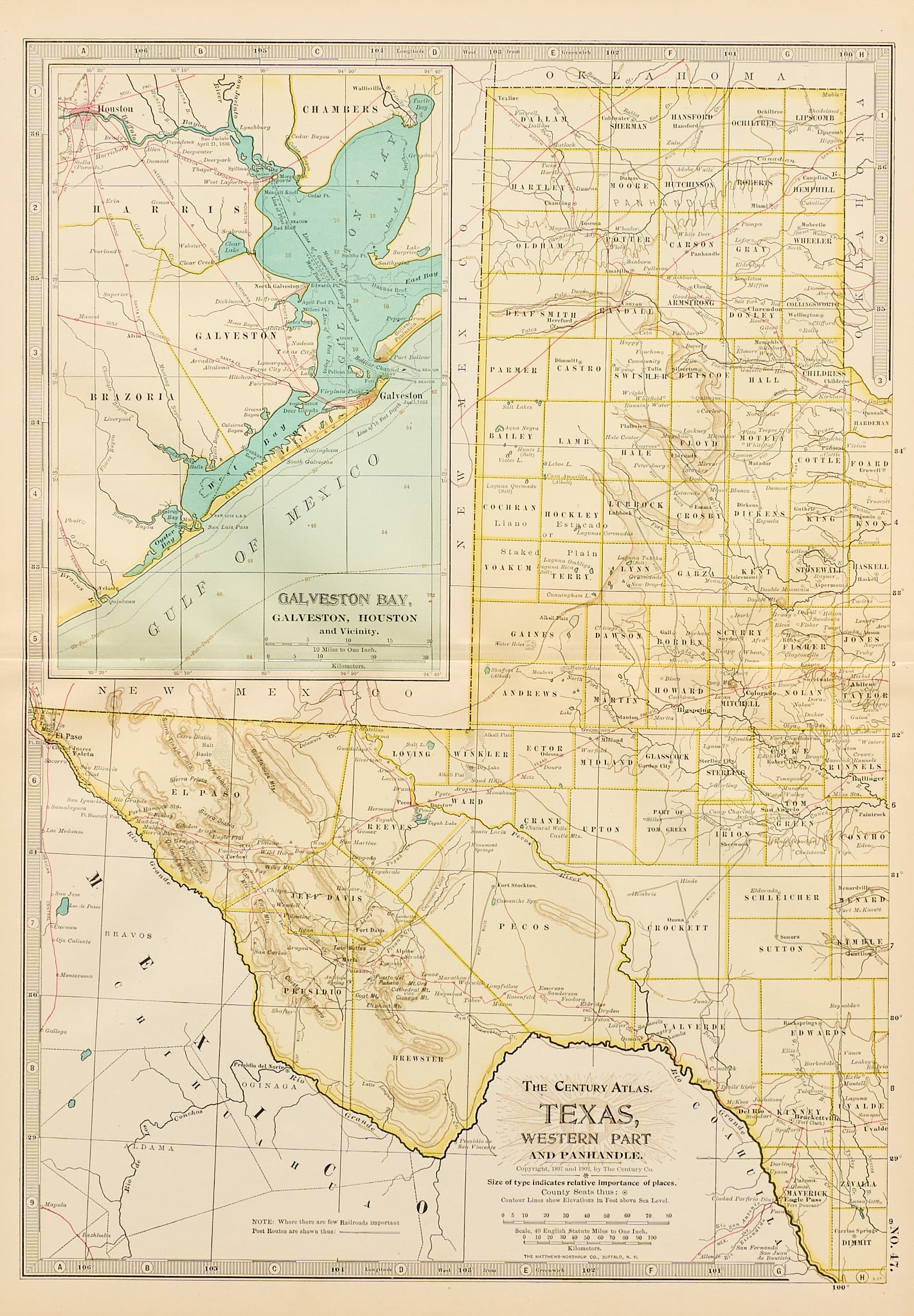 (3) Texas Maps - 2