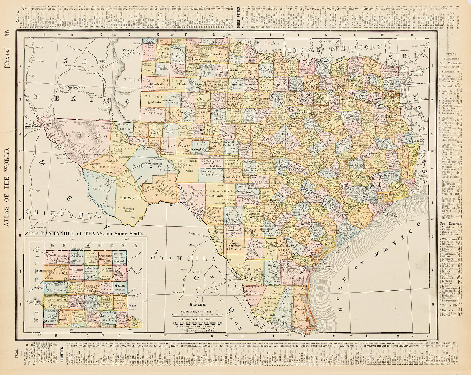 (3) Texas Maps - 3
