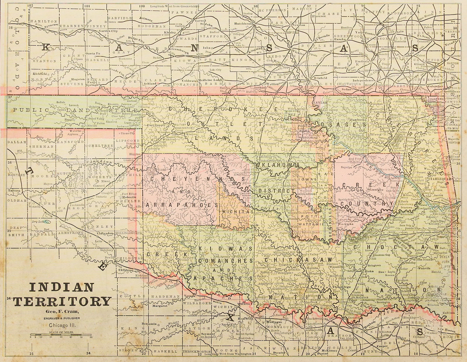 (3) Texas Maps - 4