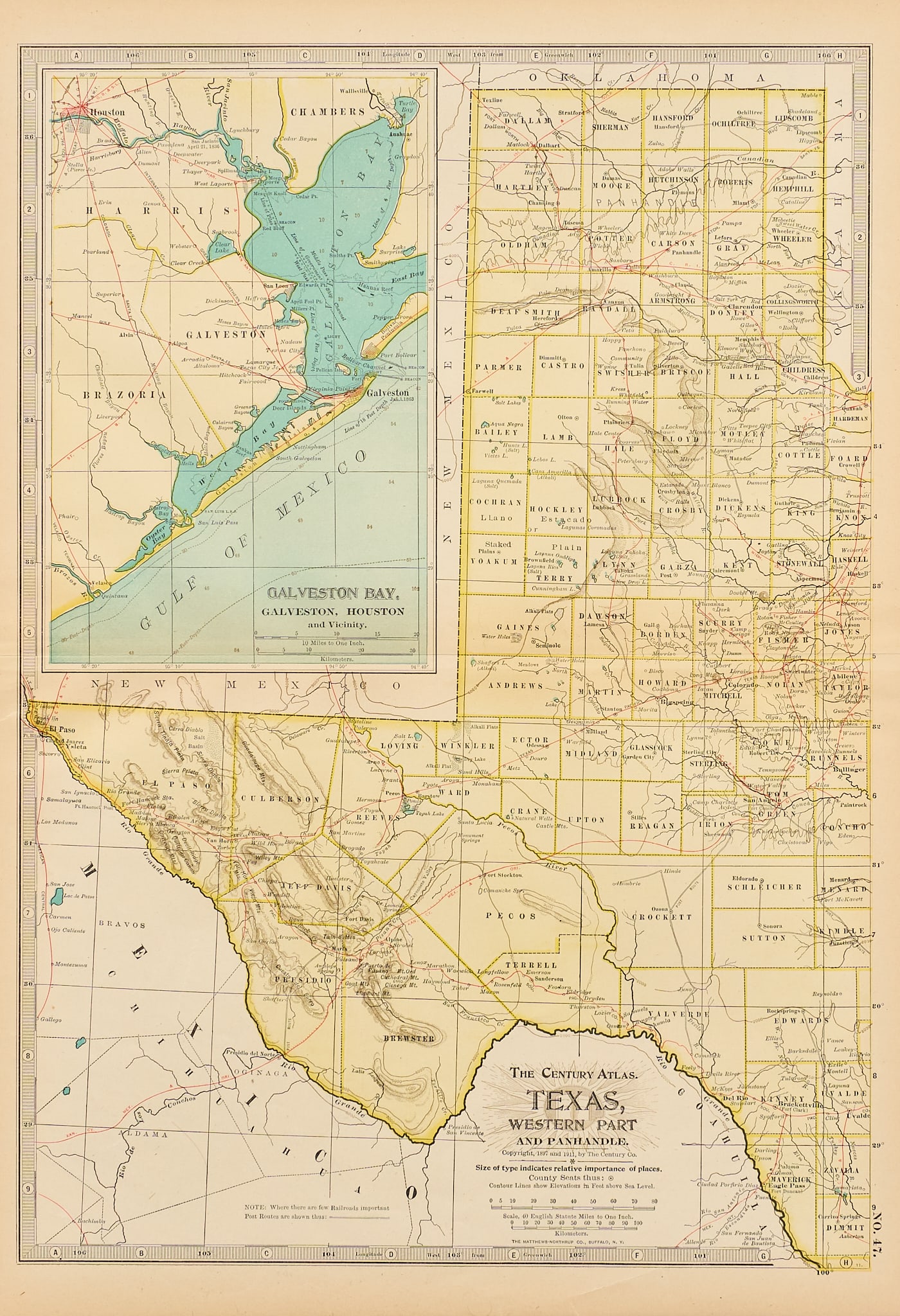 (3) Texas Maps - 2