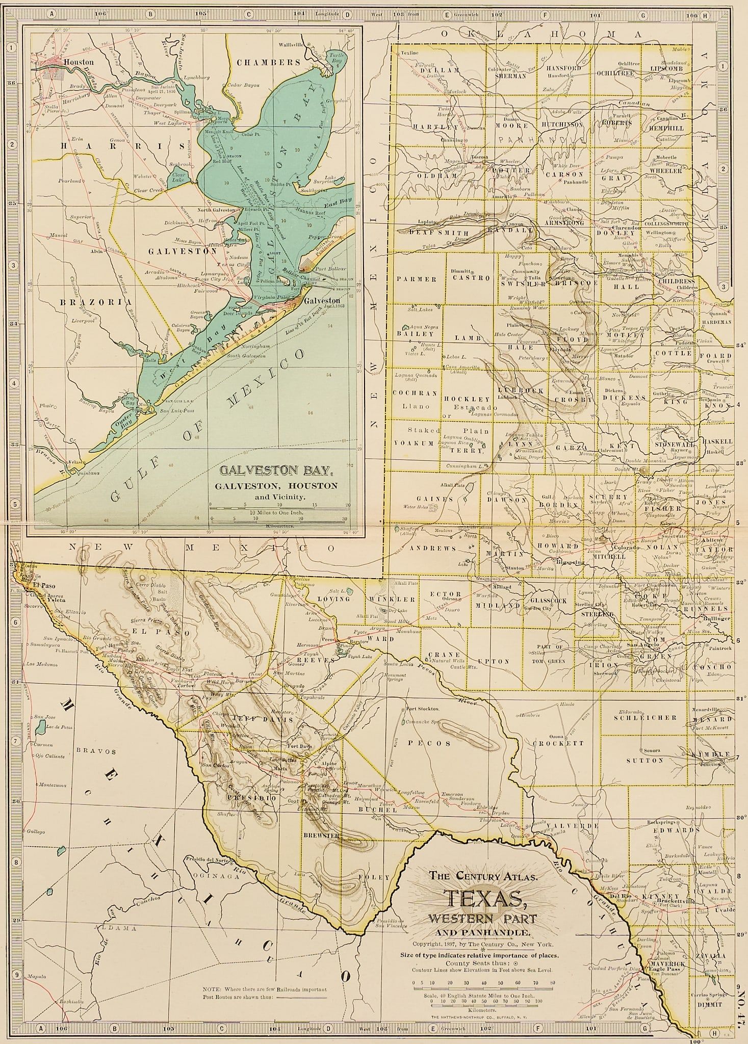 (3) Texas Maps - 2
