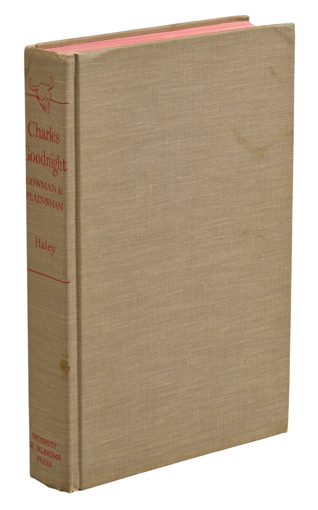J. Evetts Haley, "Charles Goodnight", 1949 (1 of 4)