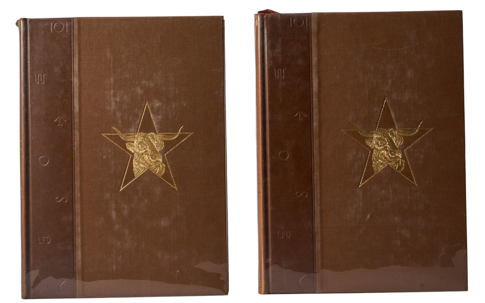 "The Cattle Industry of Texas", Vol. 1 and II: 1959 two-volume set of 1894-'95 "The Cattle Industry of Texas and Adjacent Territories"; volume II with introduction by J. Frank Dobie, published by the Antiquarian Press, Ltd. (Ne