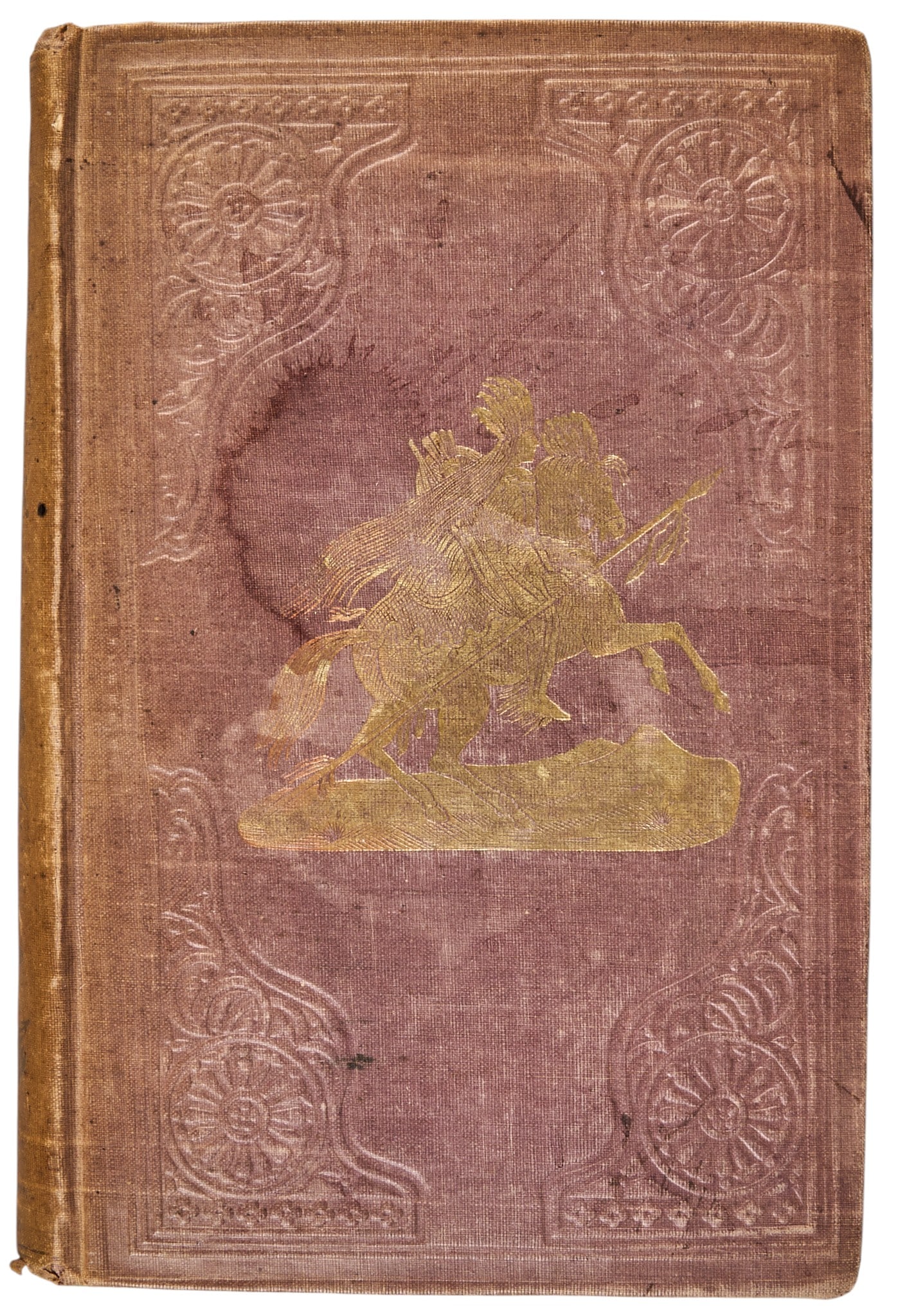 J. G. Wright, "The Origin of the North American Indians", 1857: 1857 new edition copy of 1843 "The Origin of the North American Indians" by J. G. Wright, signed by John McIntosh, published by Sheldon, Blakeman & Co. (New York), hardcover, o