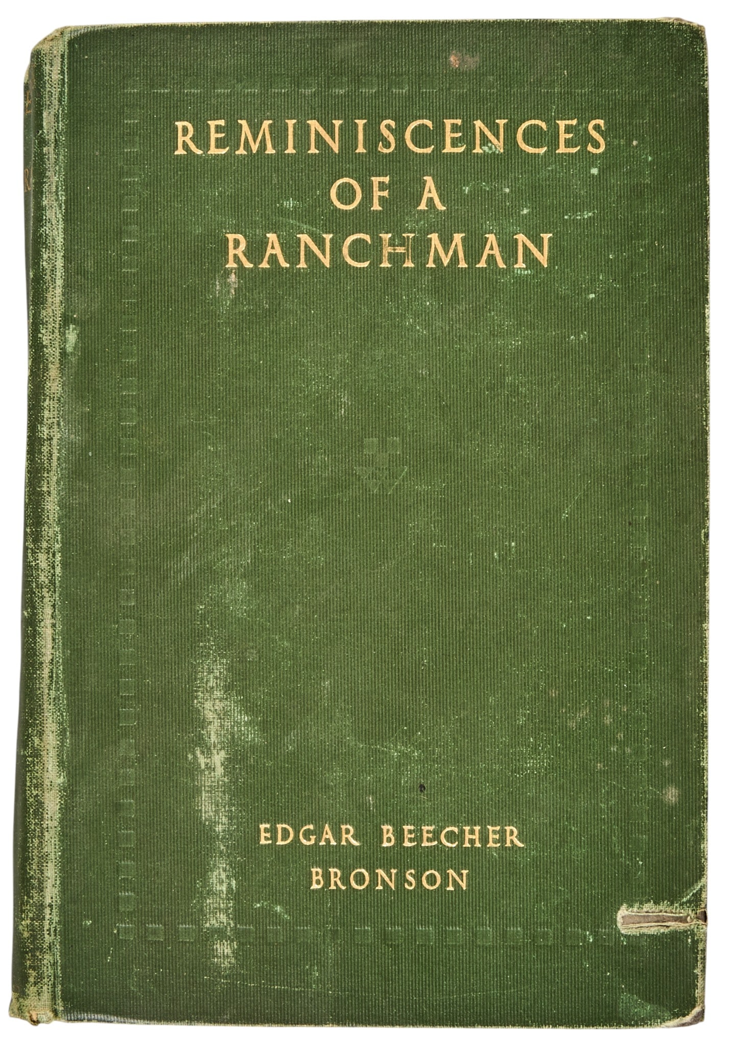 Edgar Bronson, "Reminiscences of a Ranchman" (1 of 4)