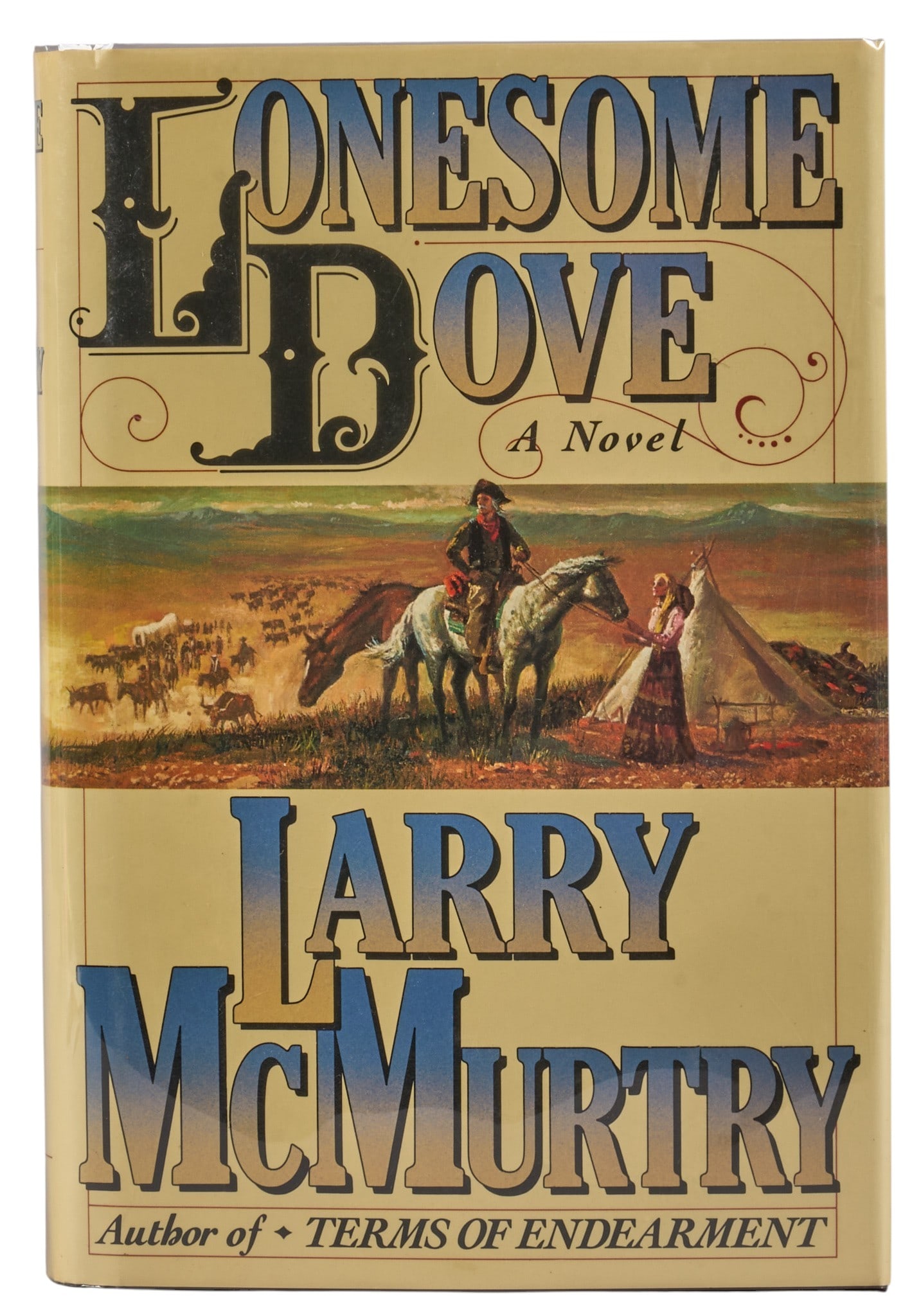 Signed First Ed. Lonesome Dove 1985, Larry McMurtry (1 of 4)