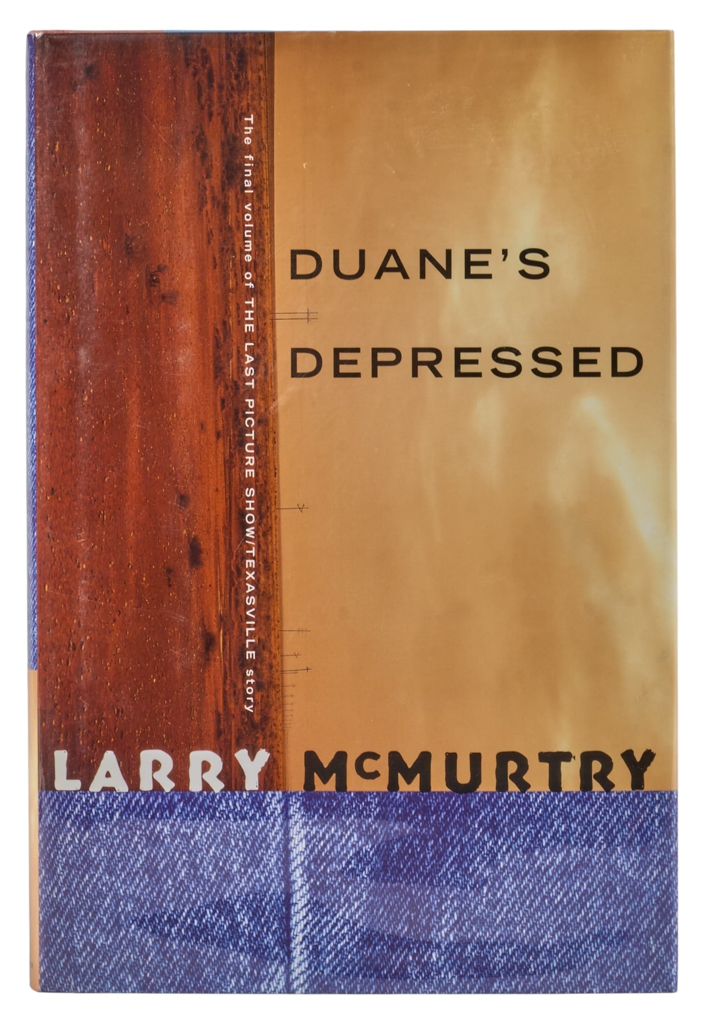 Signed Duane's Depressed 1999, Larry McMurtry: Signed first edition copy of 1999 "Duane's Depressed" by Larry McMurtry, published by Simon and Schuster (New York), 431 pages, hardcover with duct jacket, octavo Provenance: