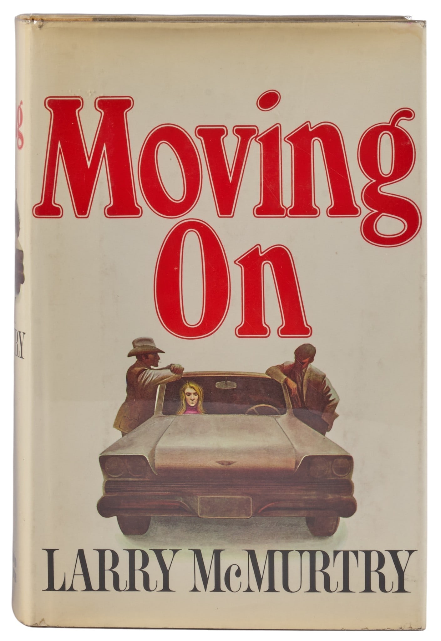 Signed Moving On 1970, Larry McMurtry (1 of 4)