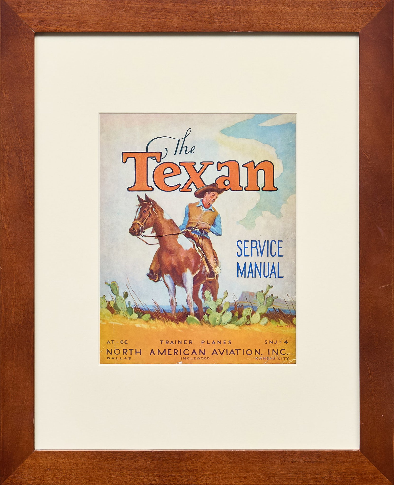 Olin Travis, "The Texan" - 2