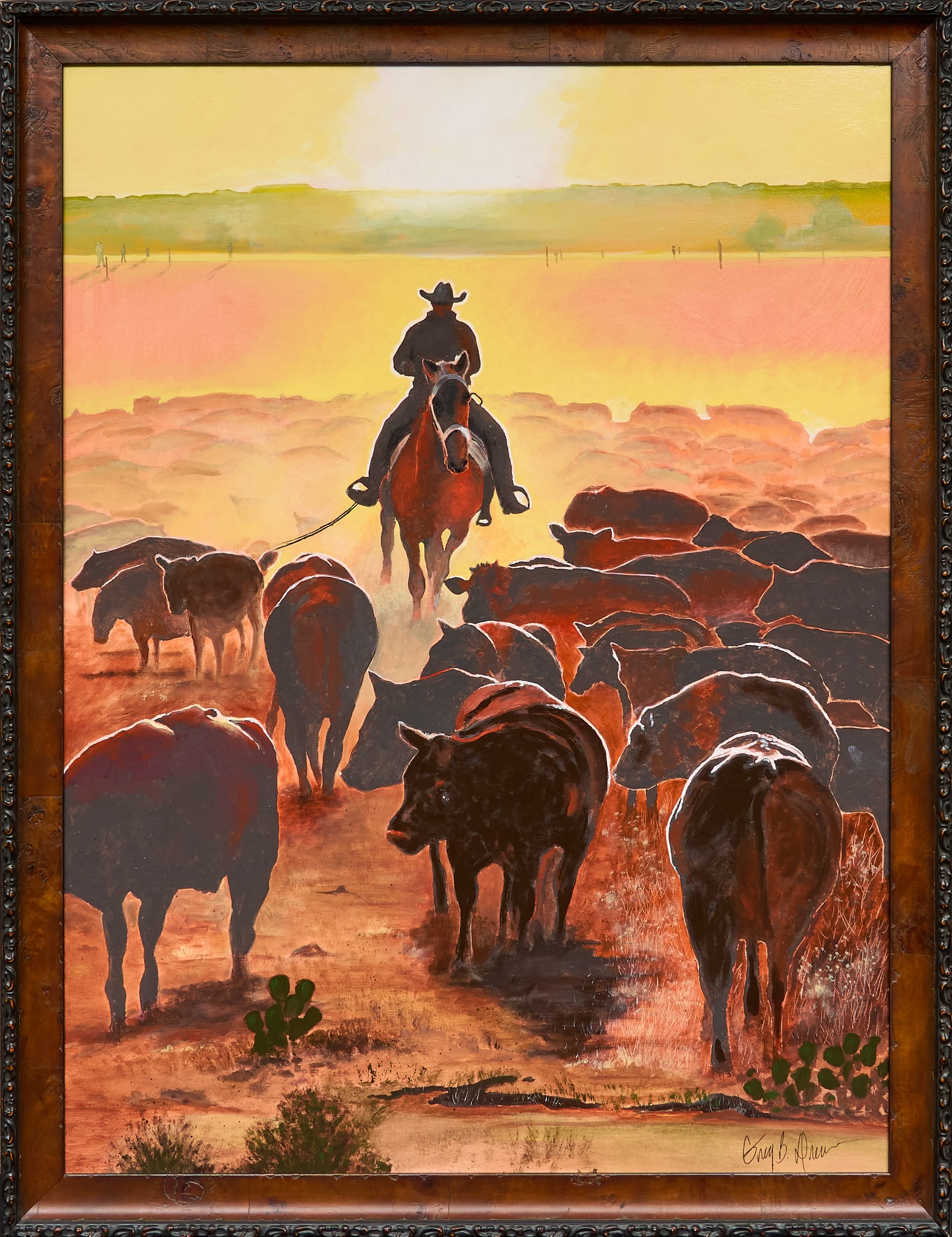Greg Drew, "Cattle Drive" - 2