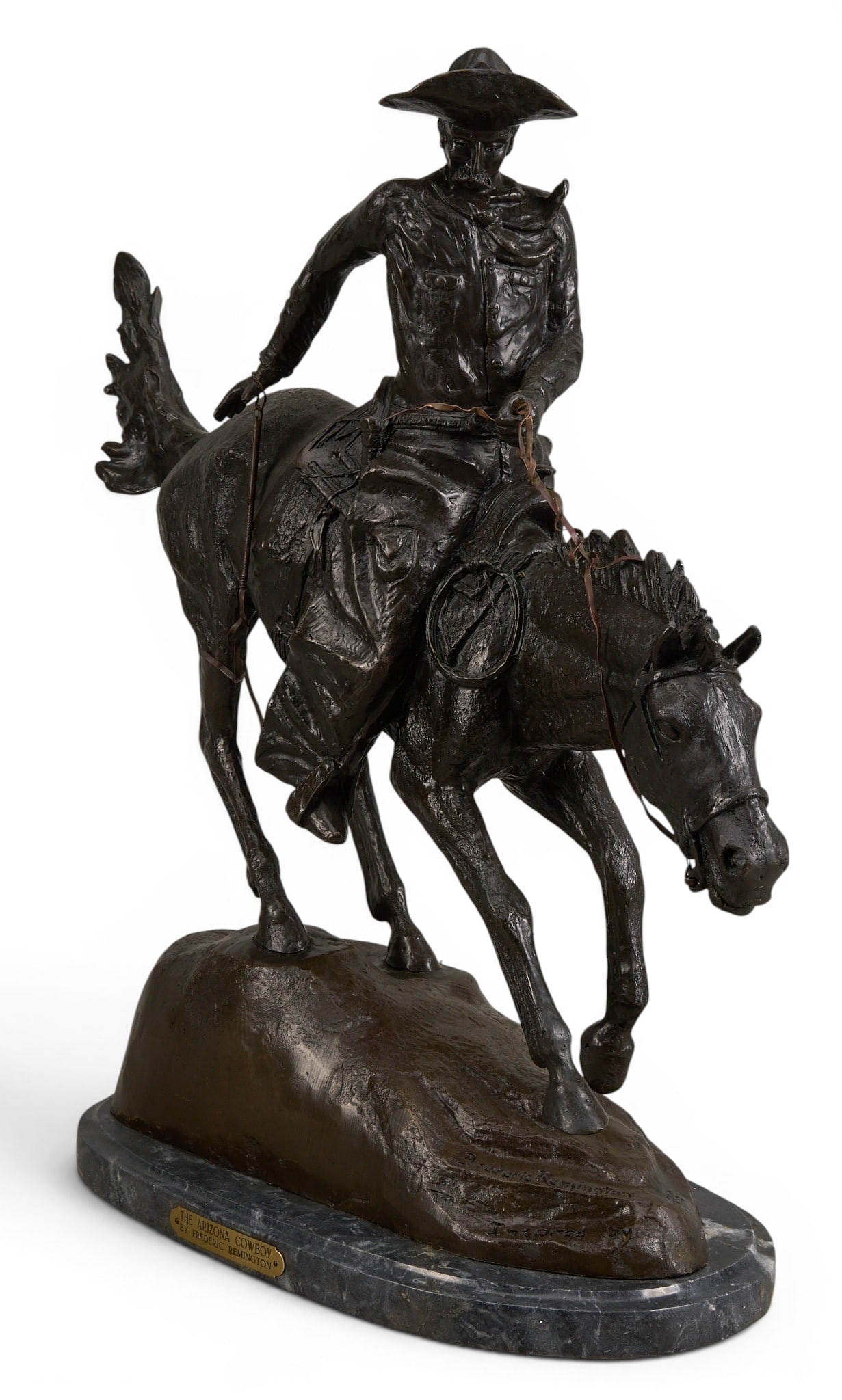 After Frederic Remington, "Arizona Cowboy" (1 of 8)