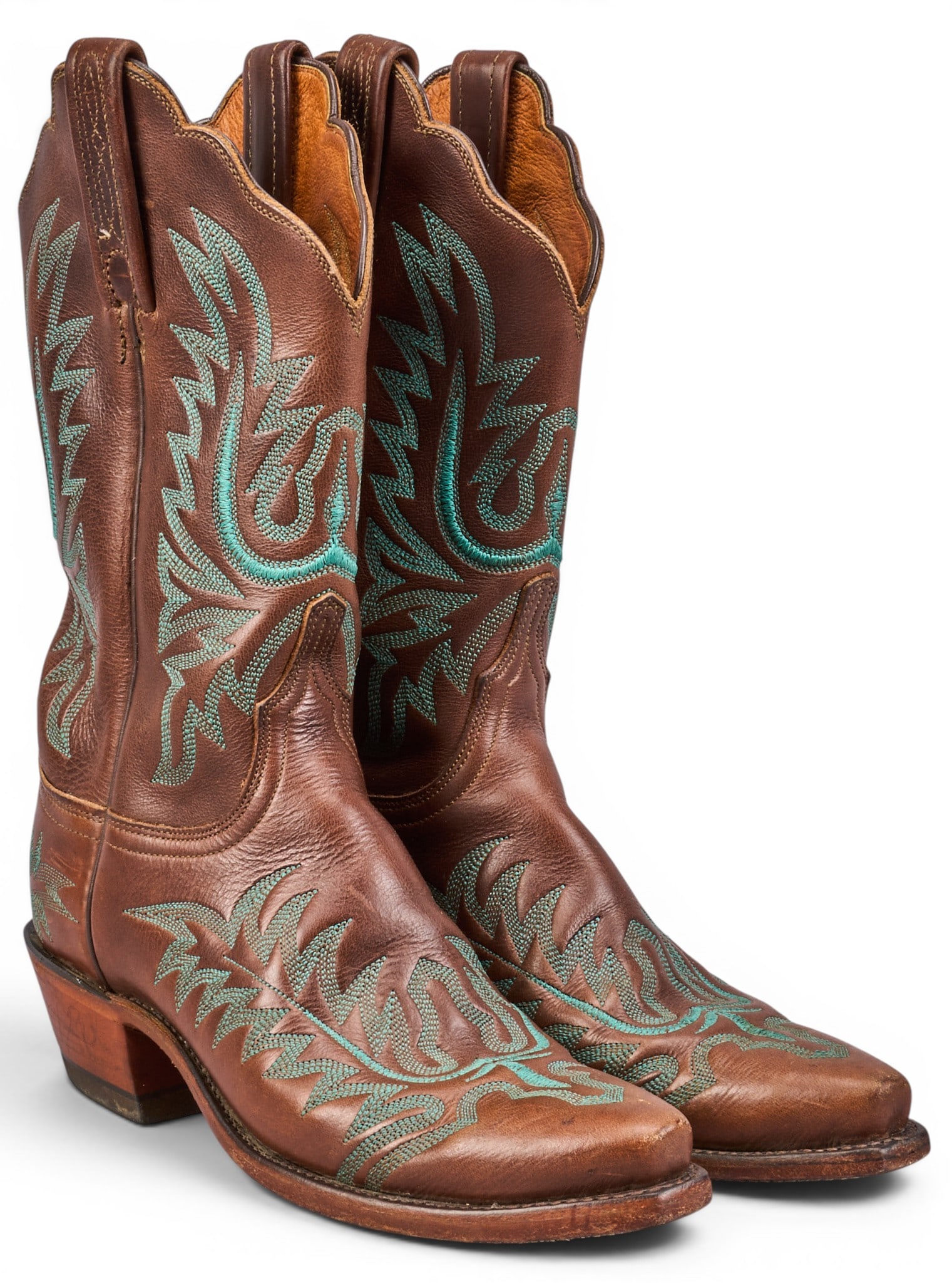 Pair of Lucchese Women's Boots, 7.5B (1 of 6)
