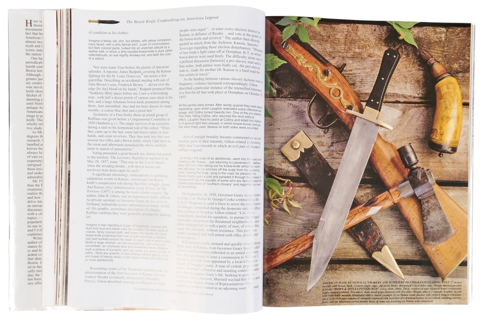 19th C. Bowie Knife - 5