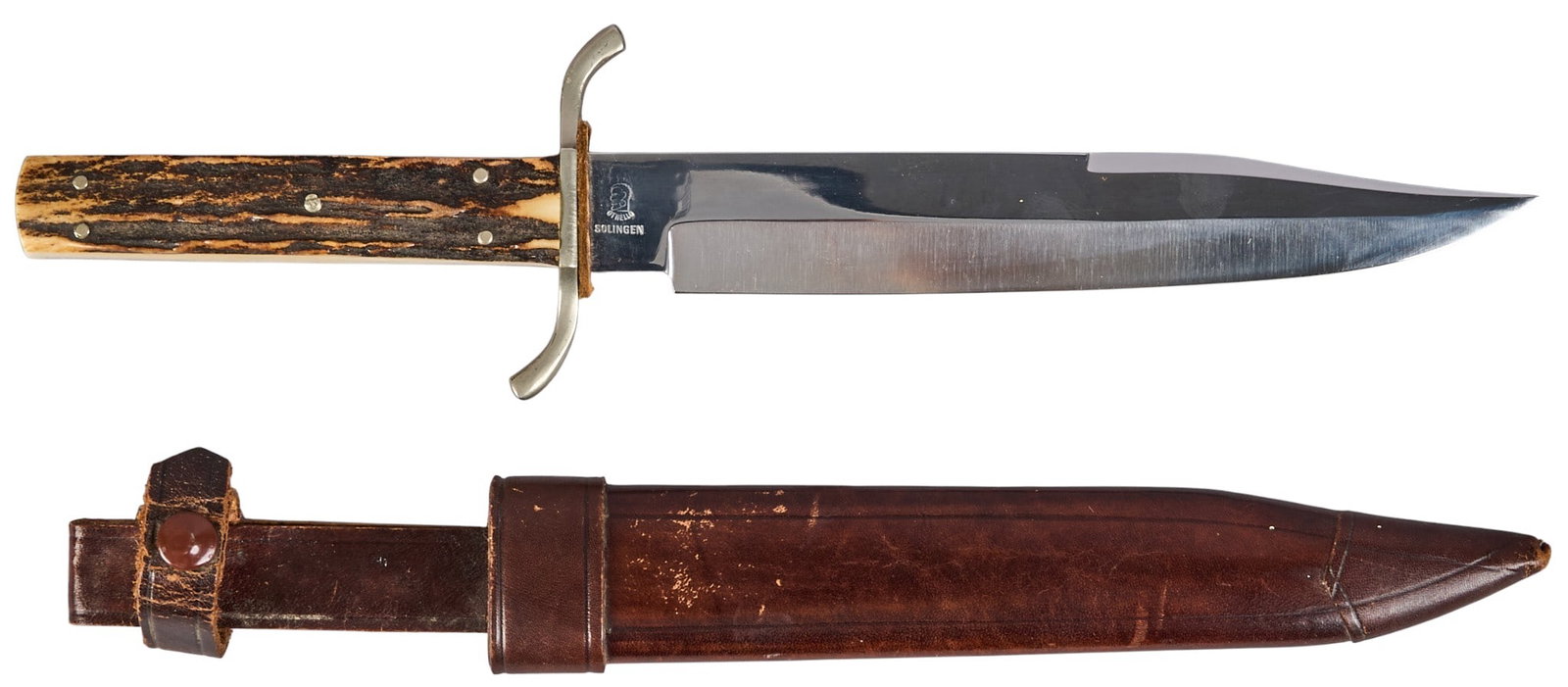 Othello Stag Handled Hunting Knife (1 of 3)