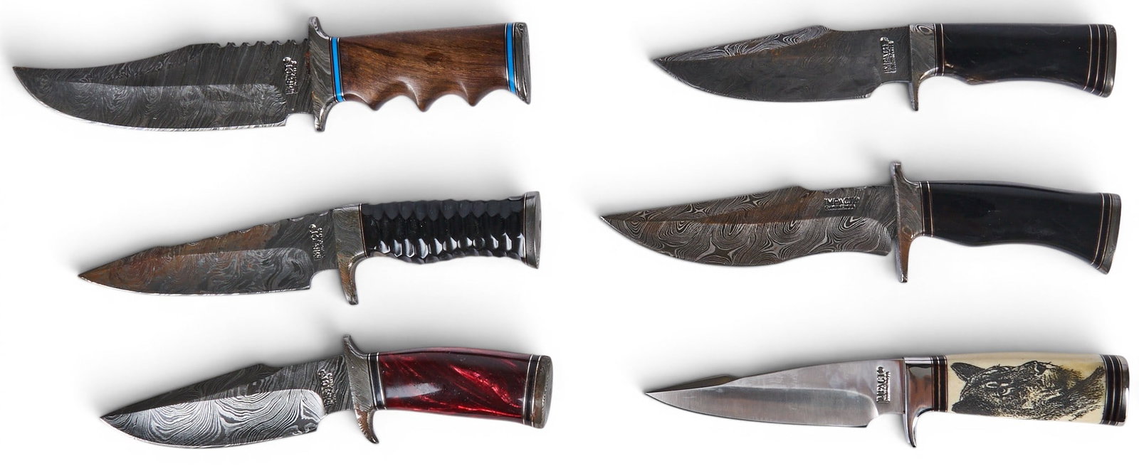 Collection of (6) Large Impact Custom Knives (1 of 9)