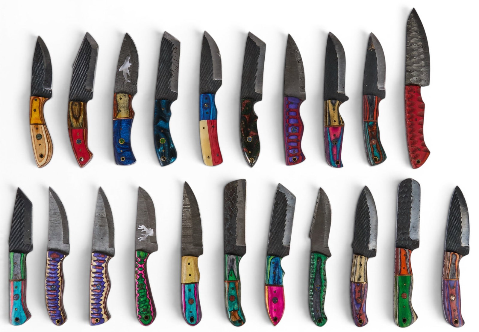 Collection of (21) Mixed Fixed Blade Knives (1 of 5)