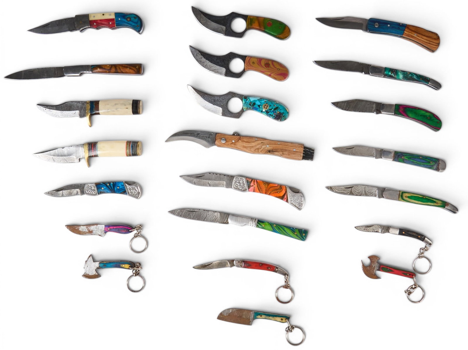 Collection of (22) Mixed Fixed and Folding Knives (1 of 5)