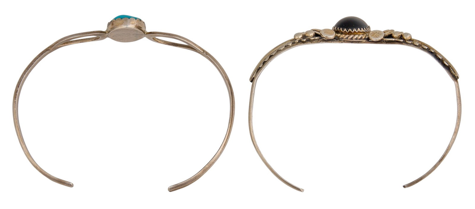 (2) Sterling Silver Cuff Bracelets - 3