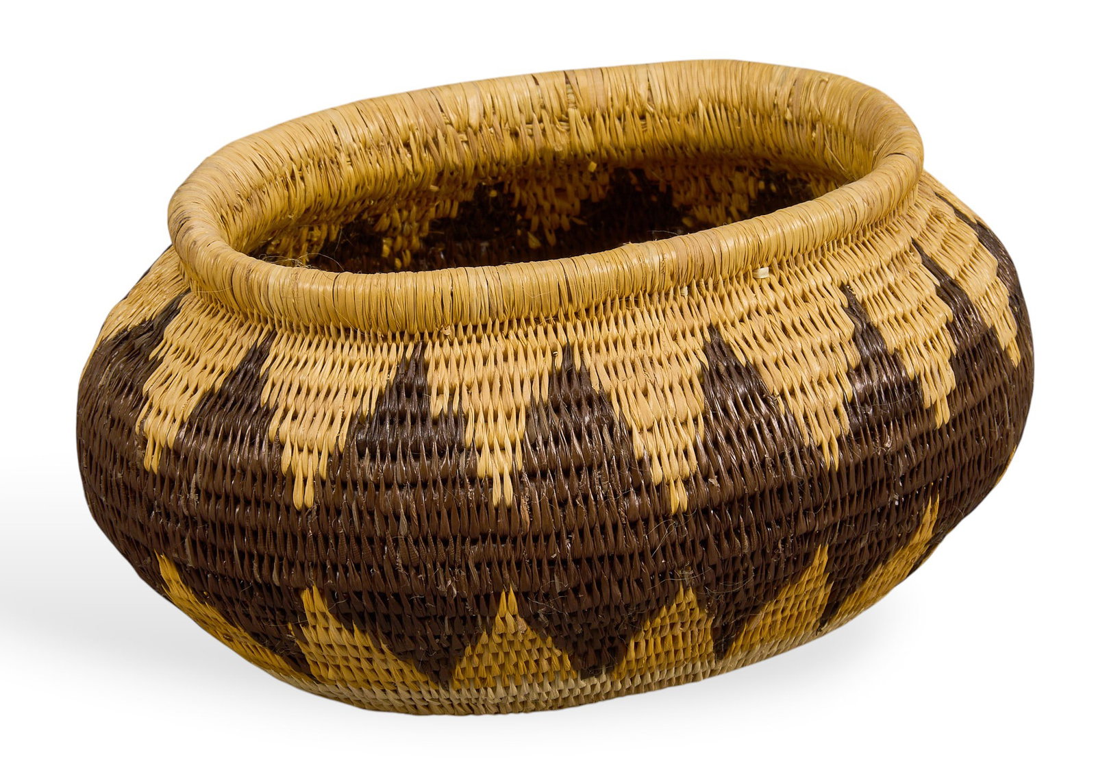 Native American Handwoven Basket (1 of 5)