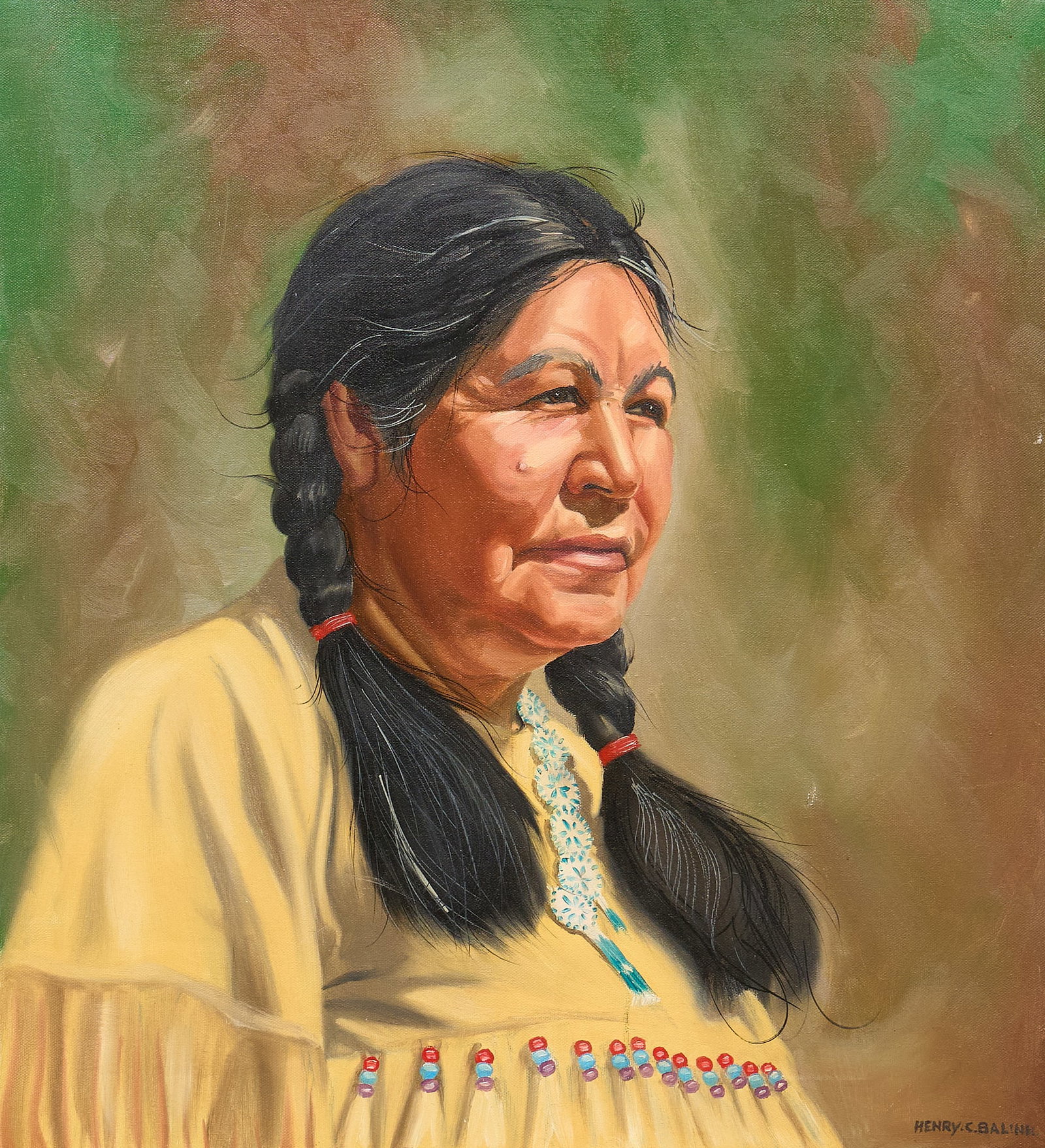 Henry Balink, "Tesuque Woman" (1 of 5)