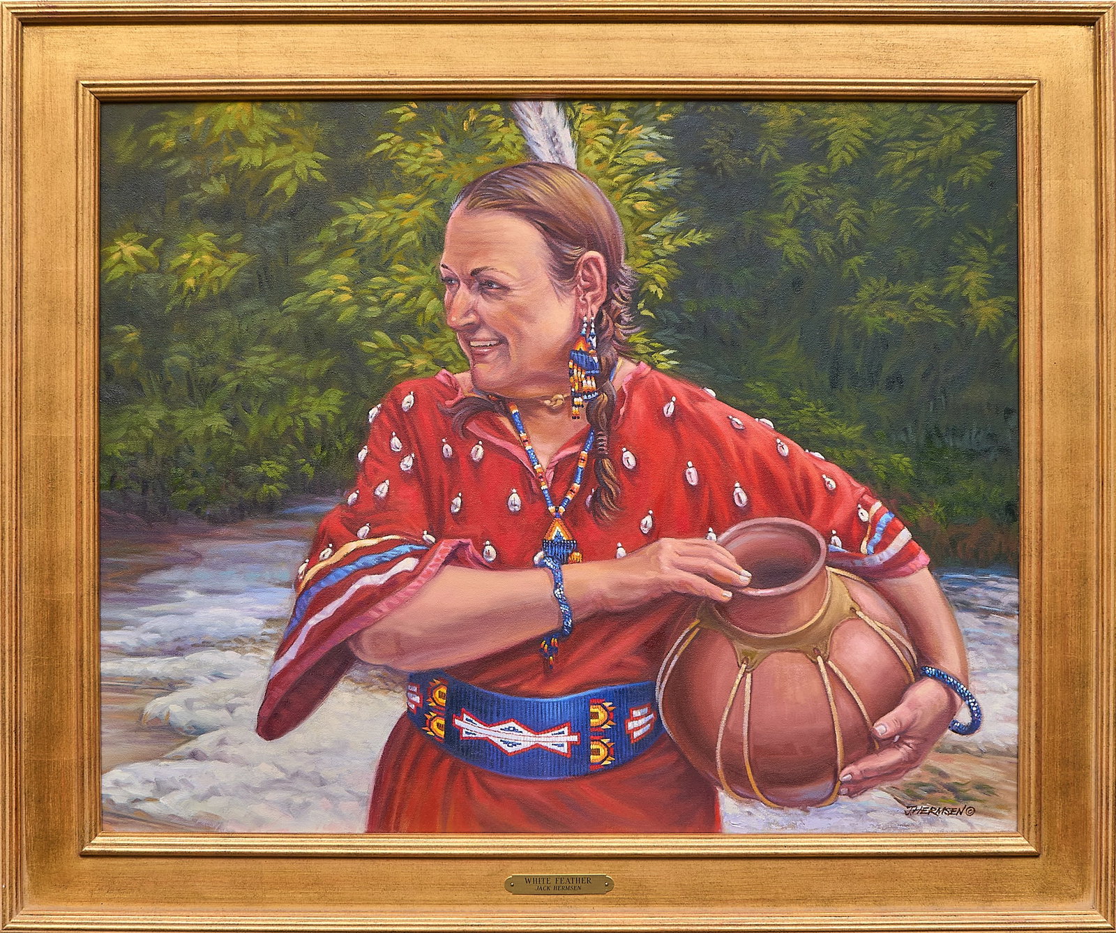 Jack Hermsen, "White Feather" - 2