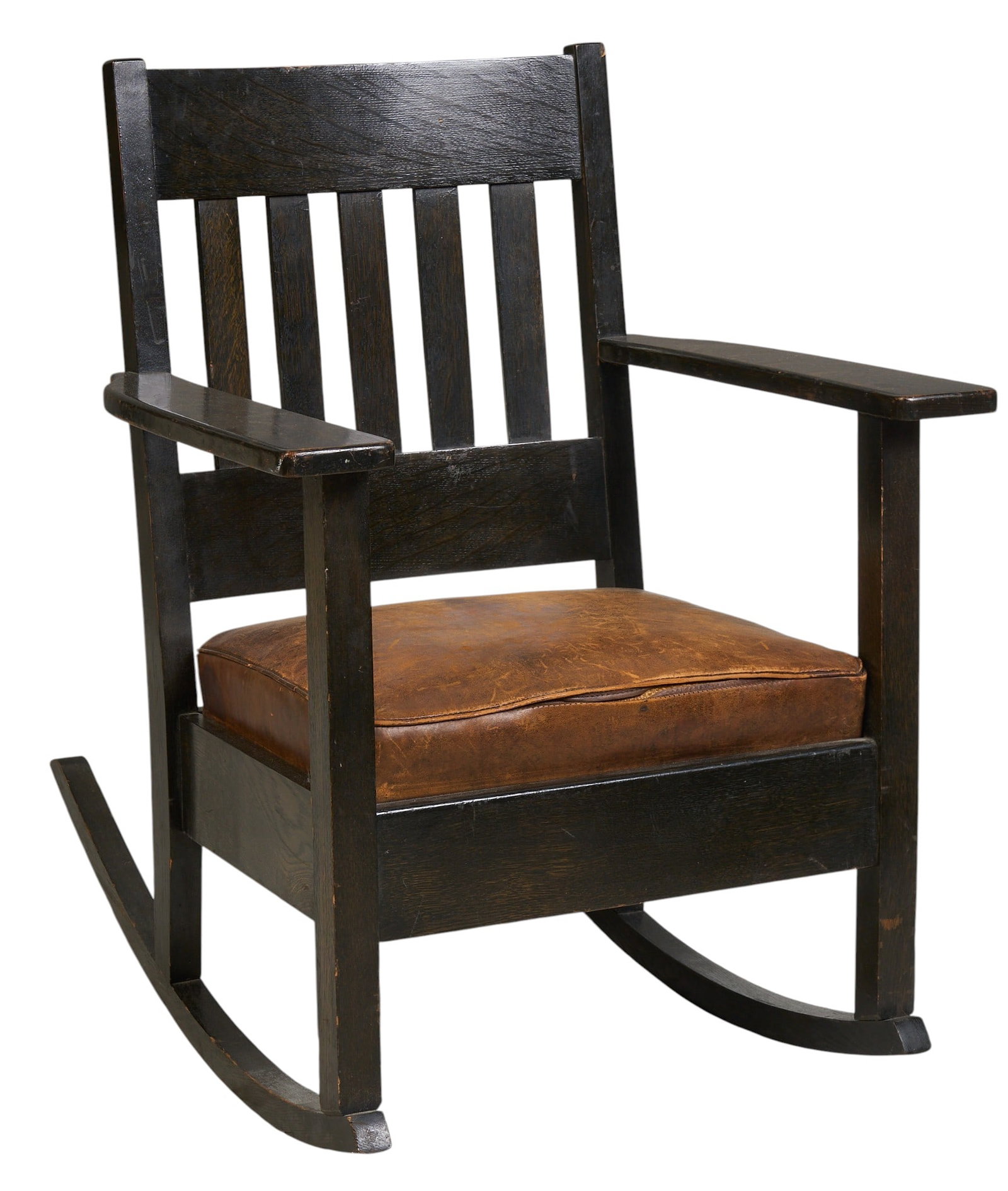 Antique Mission Style Rocking Chair (1 of 4)