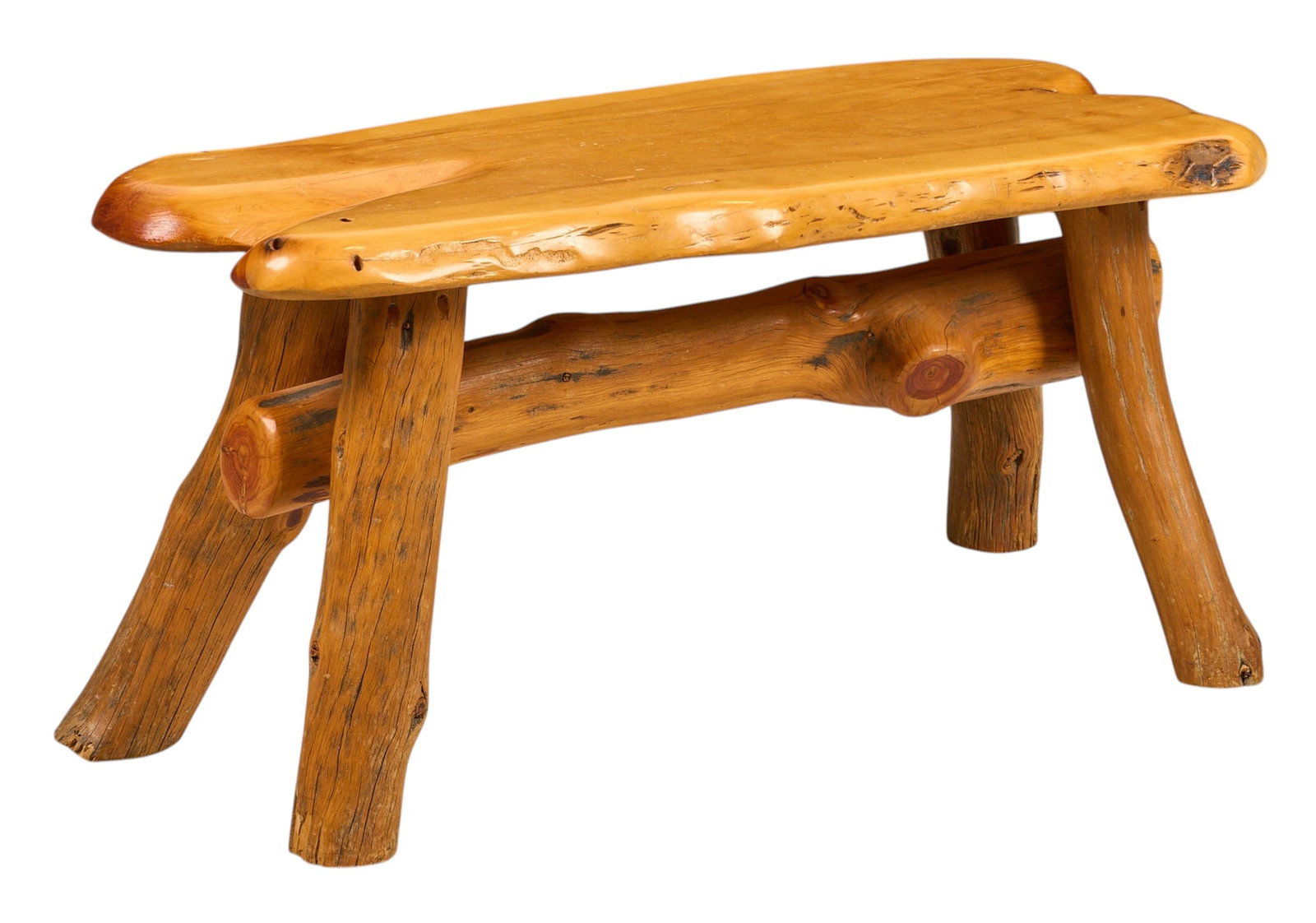 Rustic Live Edge Bench (1 of 4)