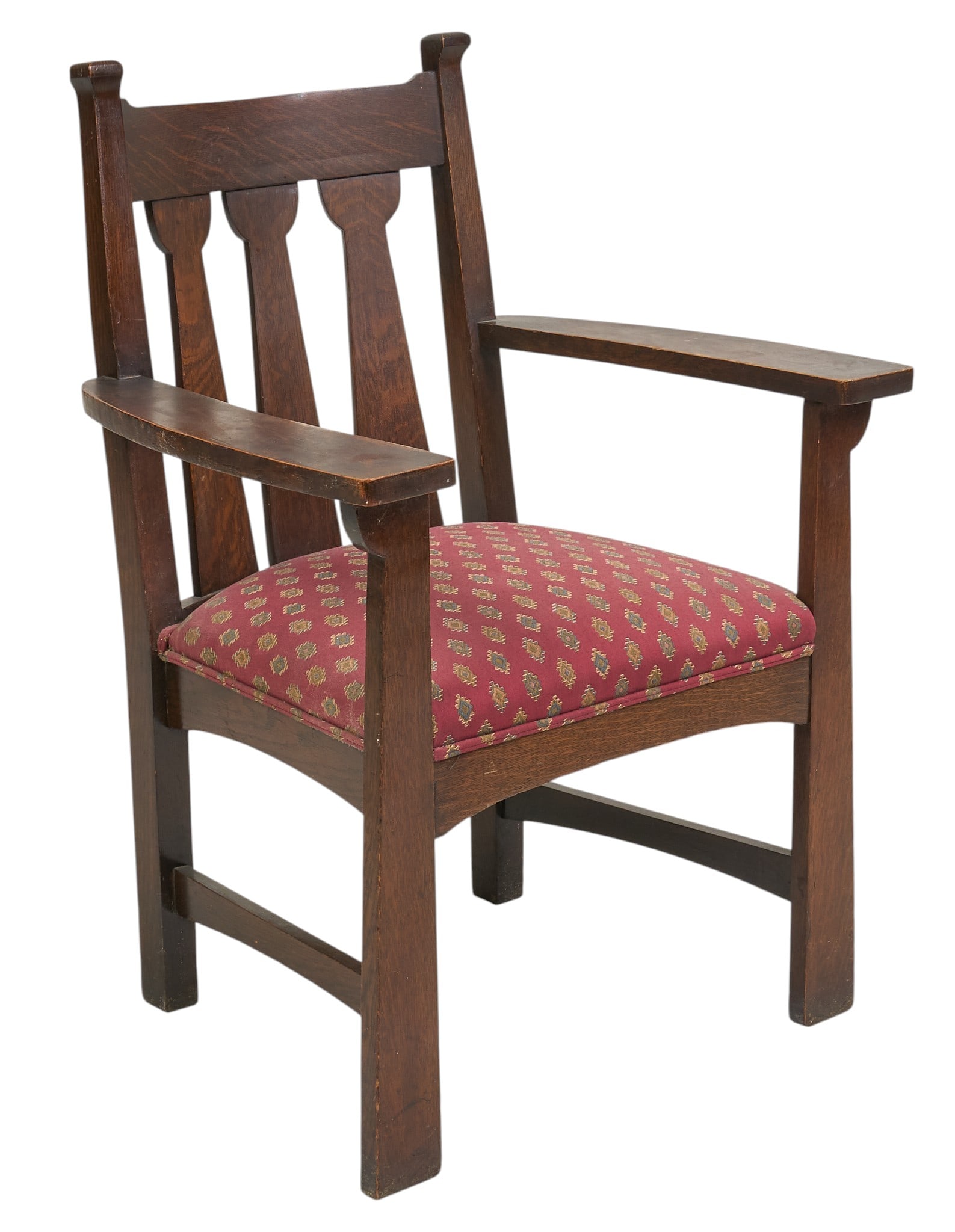 Arts and Crafts Style Armchair (1 of 4)