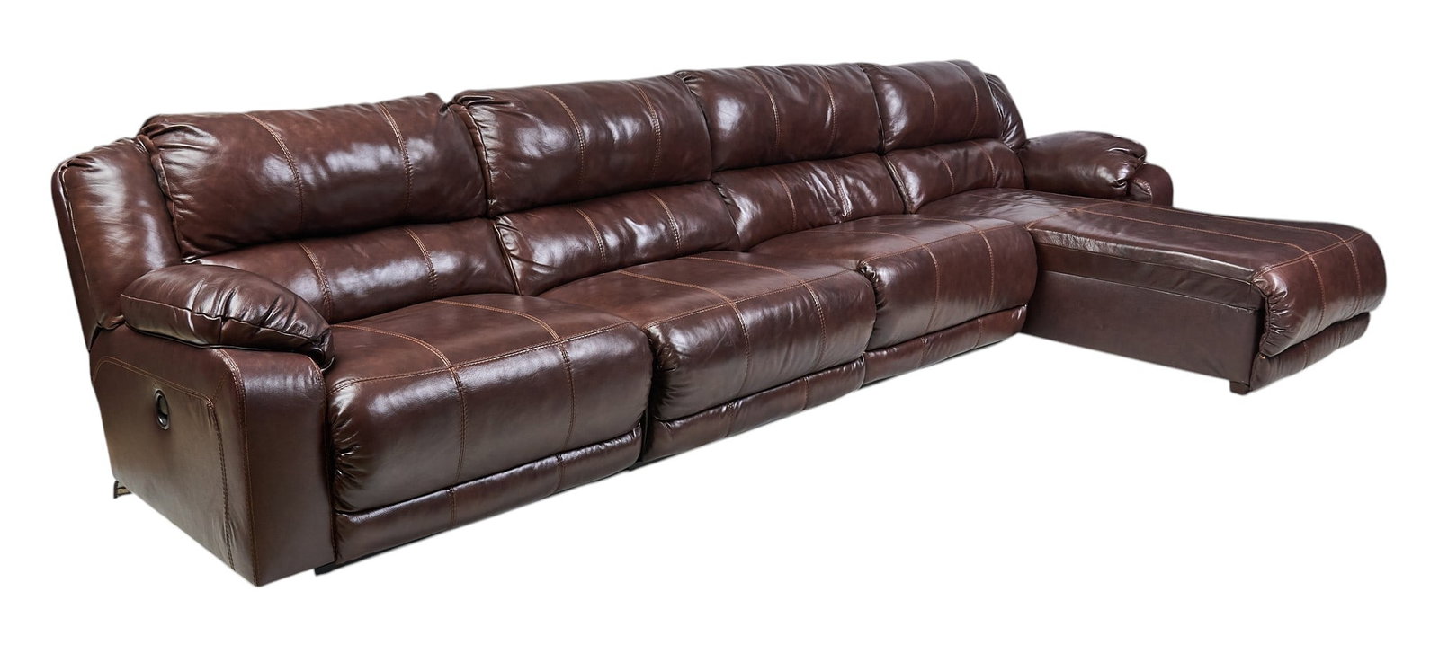 Leather Sectional Sofa (1 of 6)